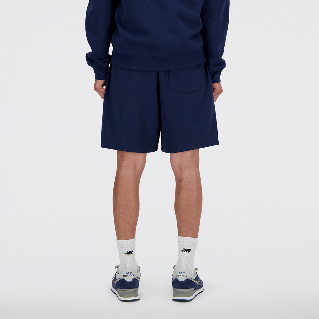 New Balance Sport Essentials French Terry Short 7 Inch in BLAU