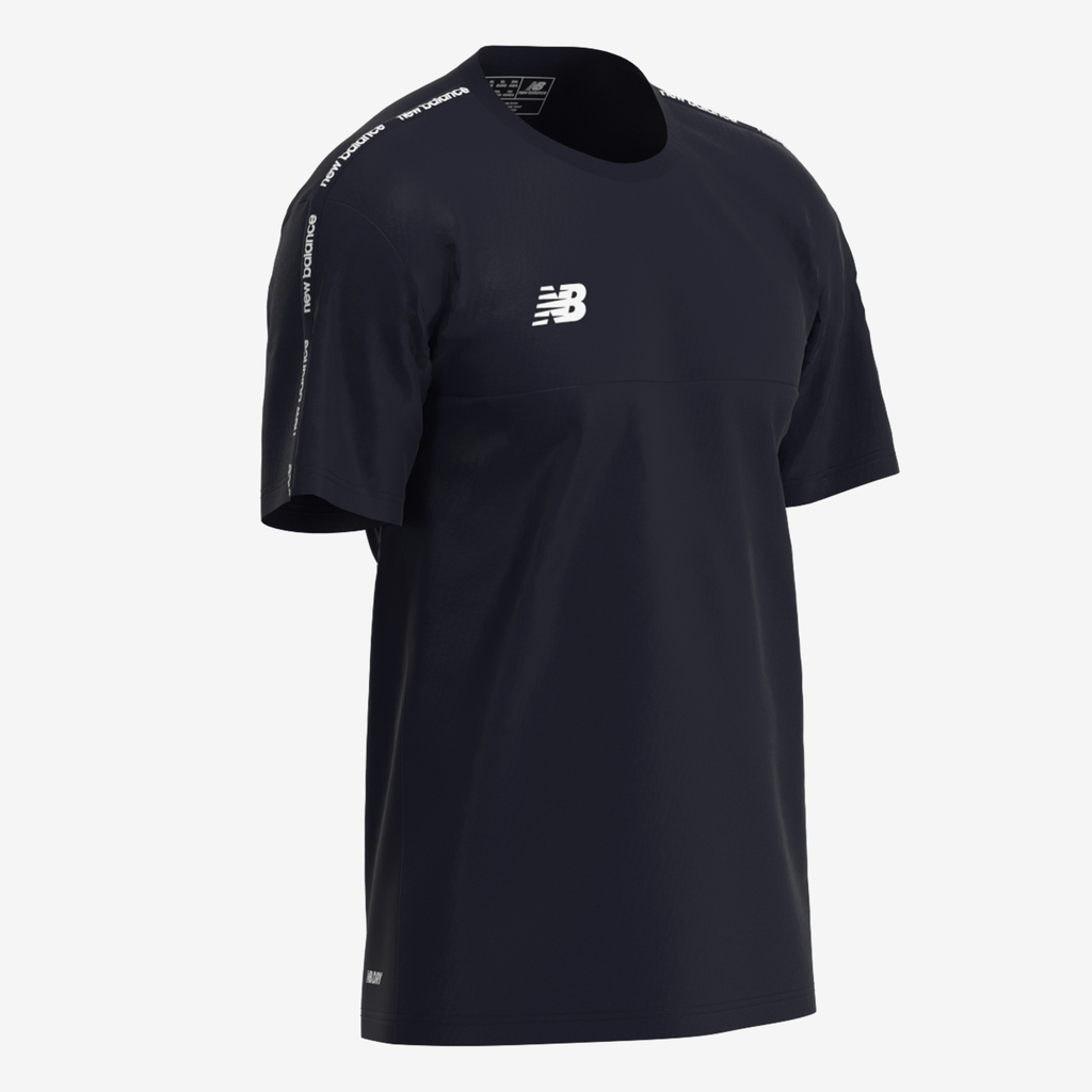 New Balance W TW Training SS Jersey in BLAU