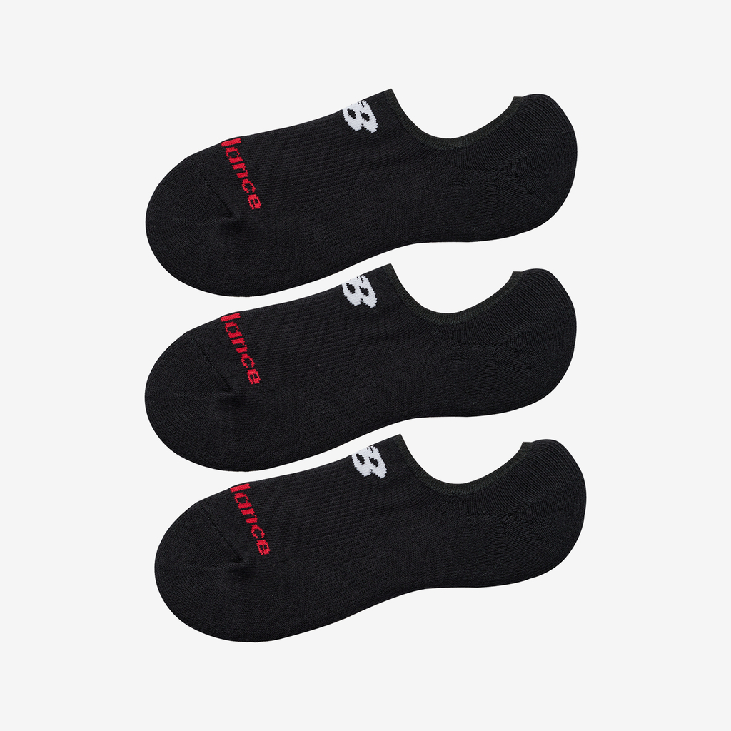 New Balance NB Everyday Ultra Low No Show 3 Pairs in SCHWARZ