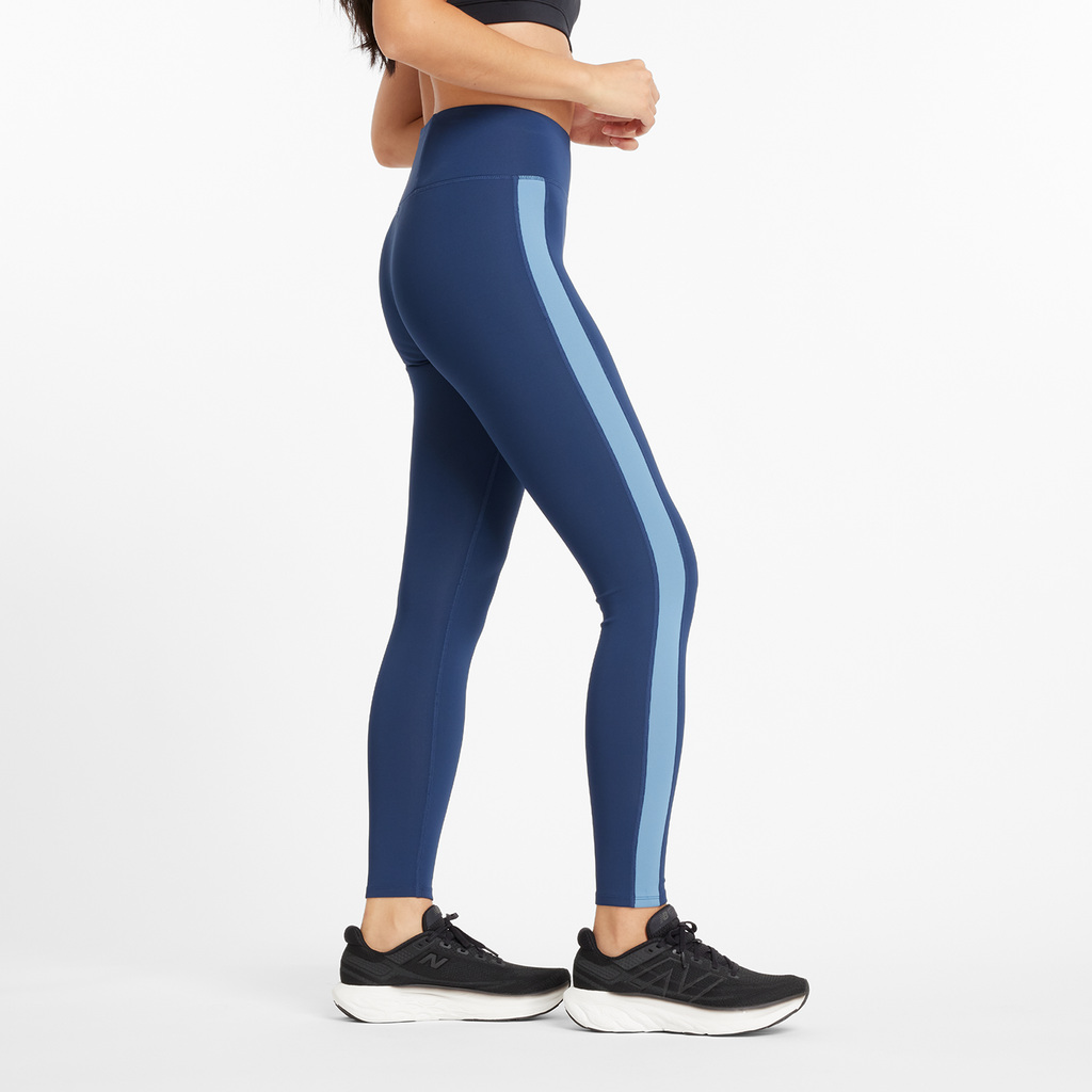 New Balance W Tech Training High Rise Pocket Tight in BLAU