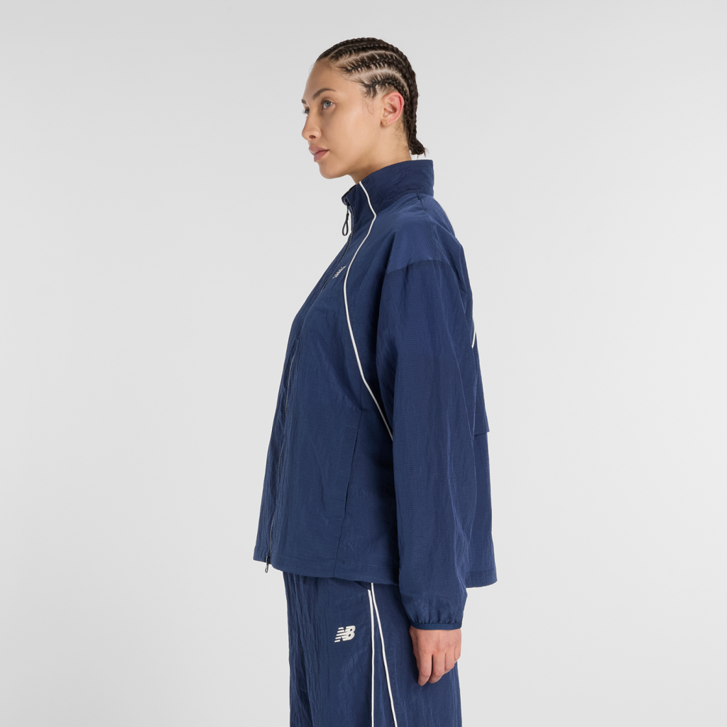 New Balance W Sport Legacy Jacket in BLAU
