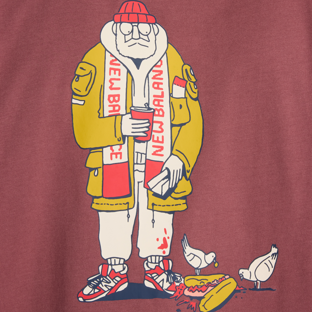 New Balance Spectator T-Shirt in ROT