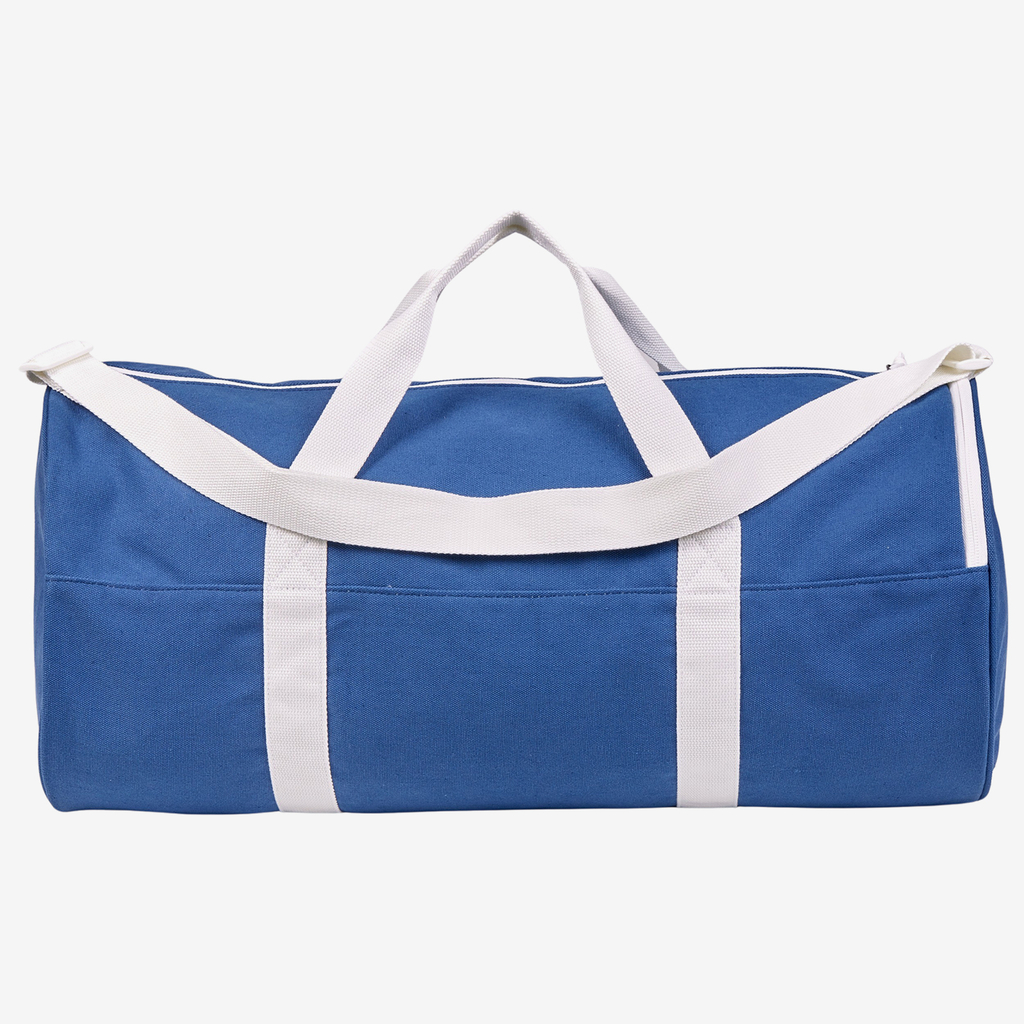 New Balance Canvas Duffel in BLAU