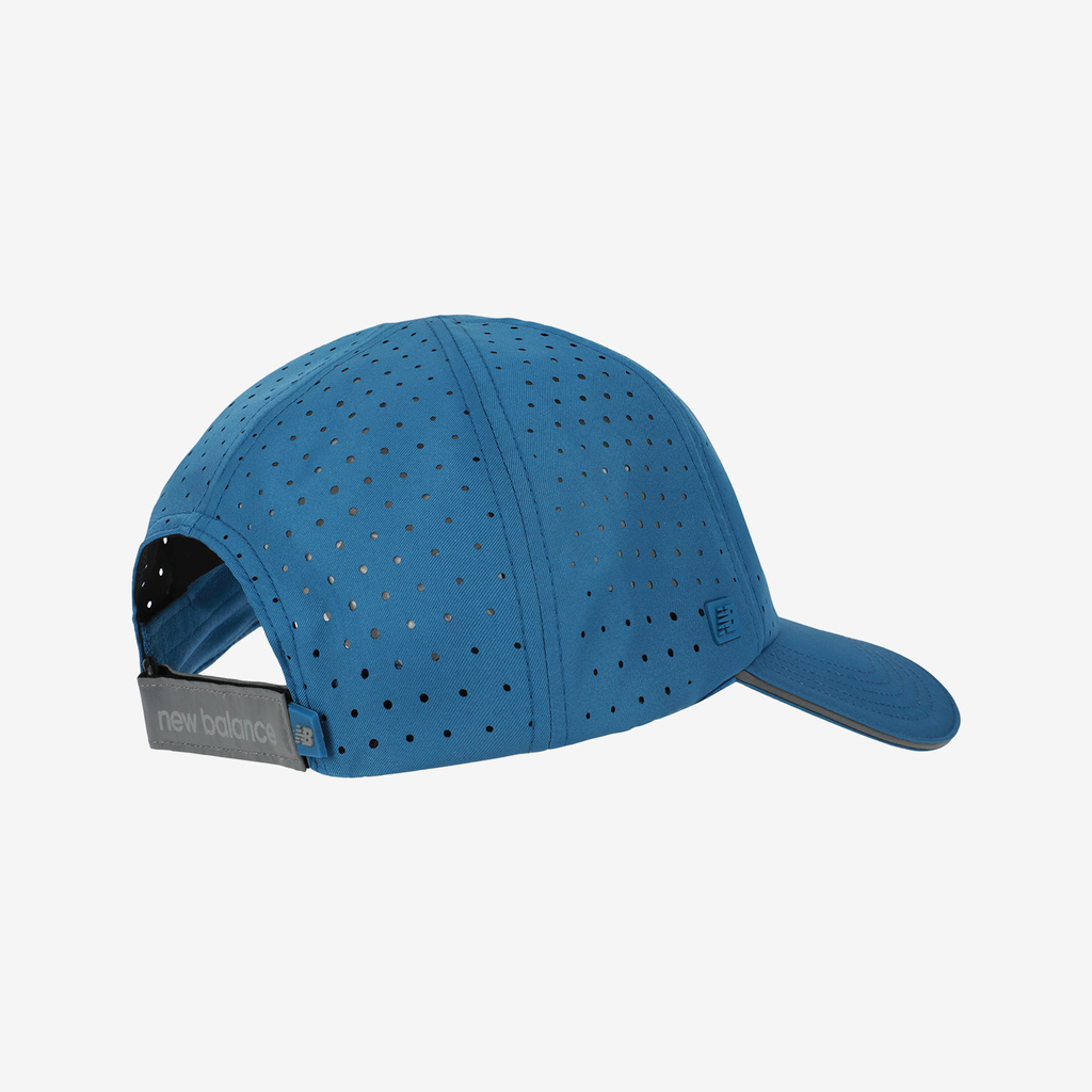 New Balance 6 Panel Pro Run Hat in BLAU