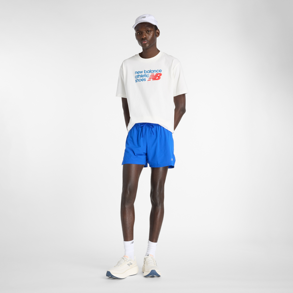 New Balance RC Seamless Short 5 Inch in BLAU