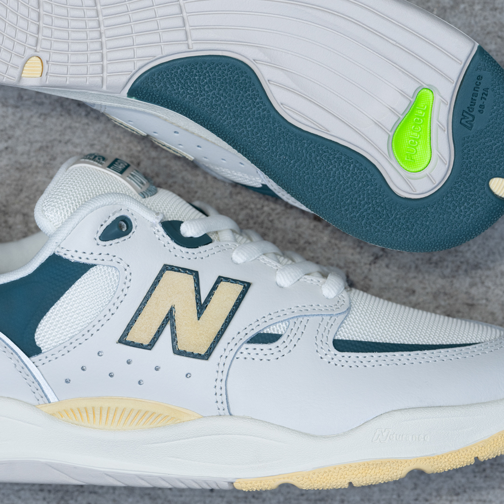 New Balance M 1010 Tiago Lemos Skateboardschuhe in WEISS