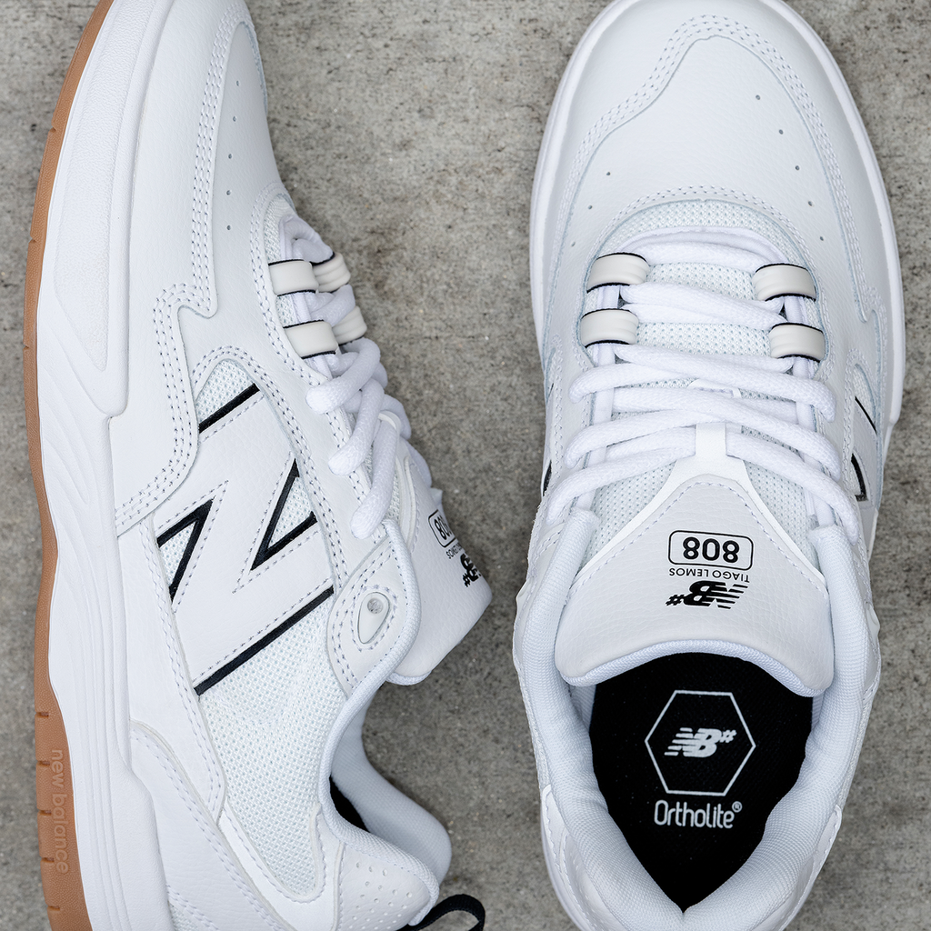New Balance M 808 Tiago Lemos Skateboardschuhe in WEISS