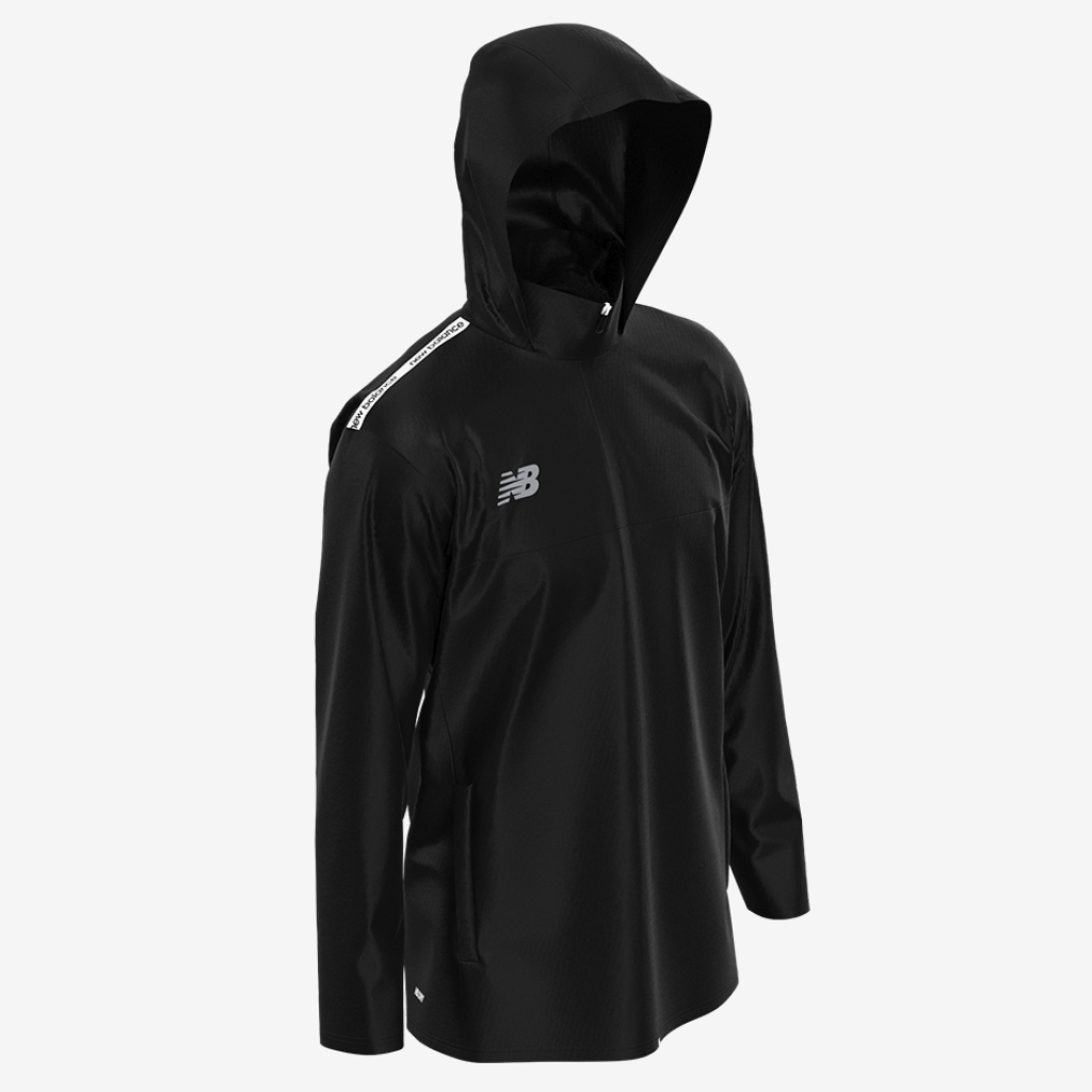 New Balance TW Training Waterproof Rain Jacket in SCHWARZ
