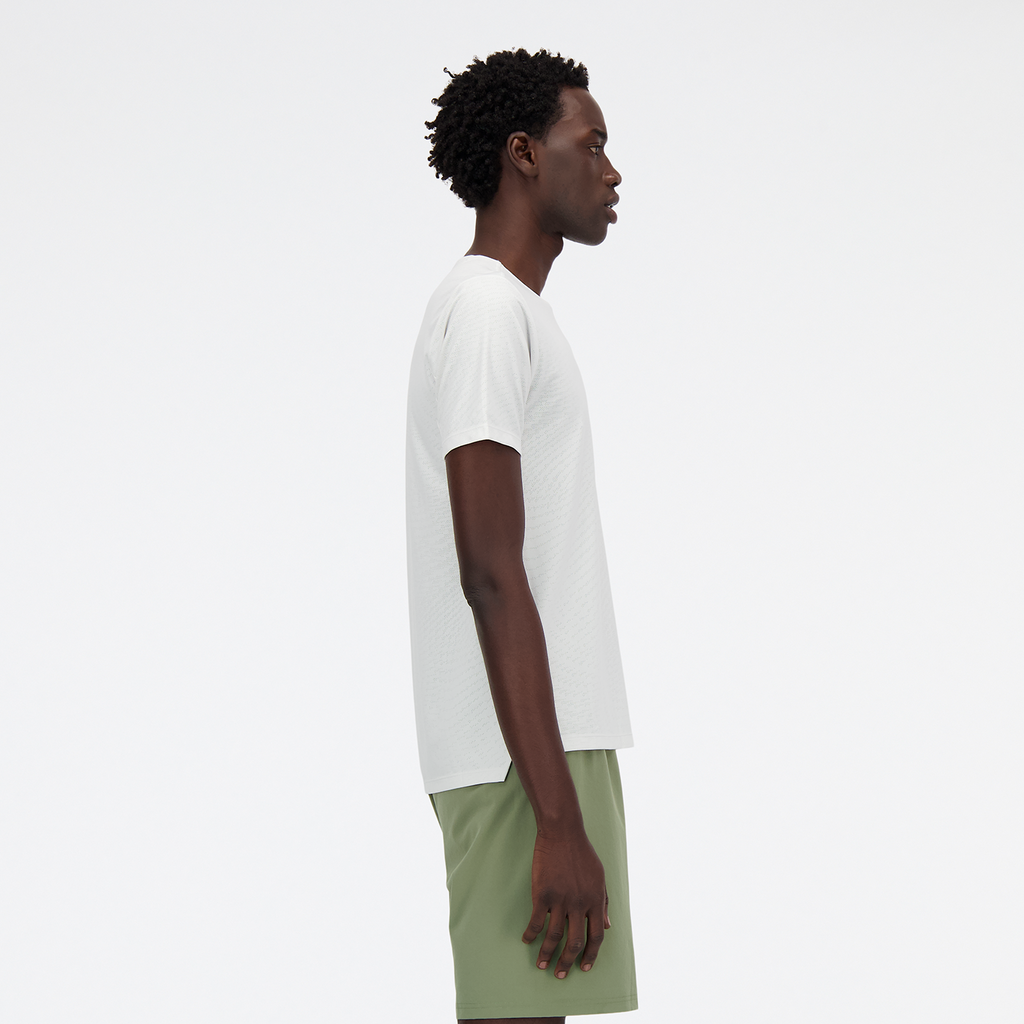 New Balance Jacquard T-Shirt in GRAU