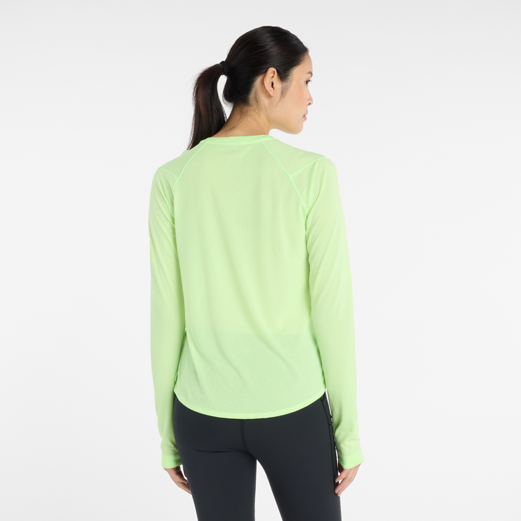 New Balance W NB Athletics Long Sleeve in GELB