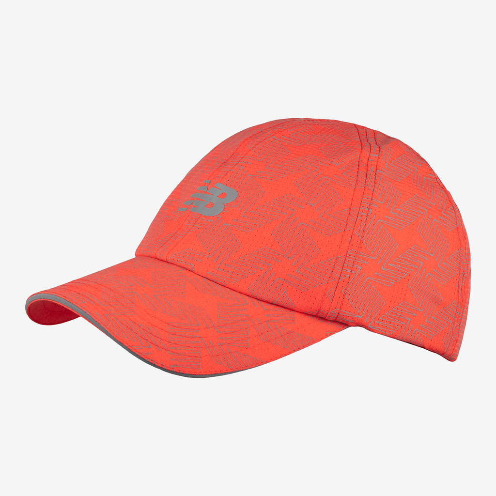New Balance 6 Panel Light Speed Hat in ROT