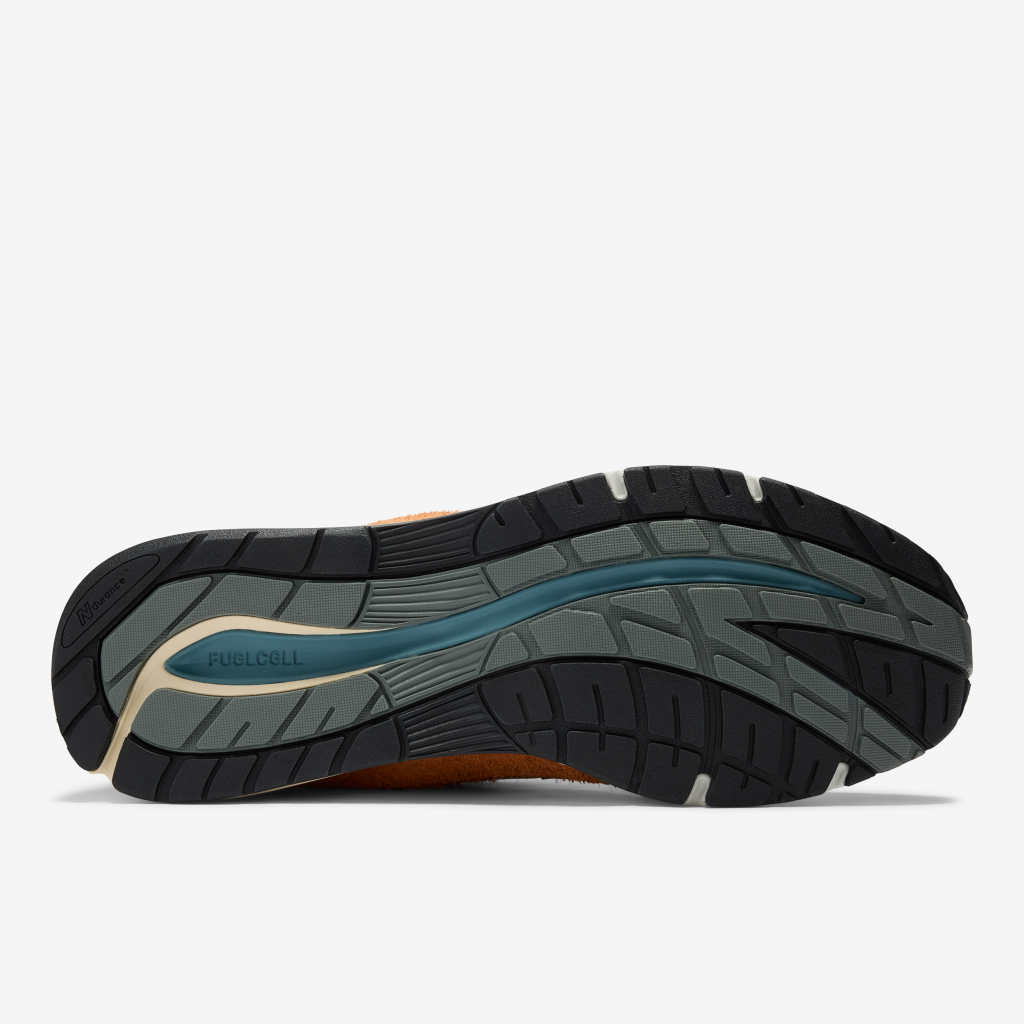 New Balance M 991v2 Made in UK Grounded Pastels Freizeitschuhe in ORANGE