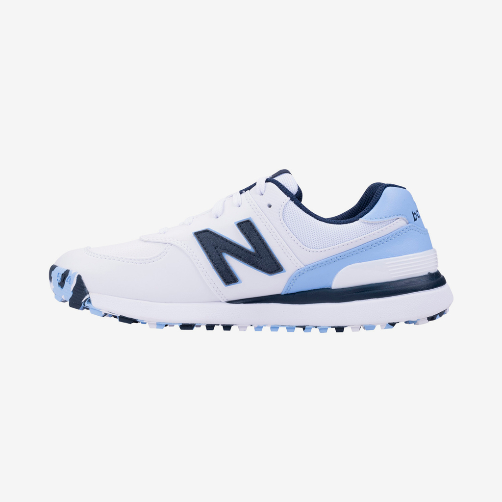 New Balance W 574 Golf Golfschuhe mit Spikes in WEISS