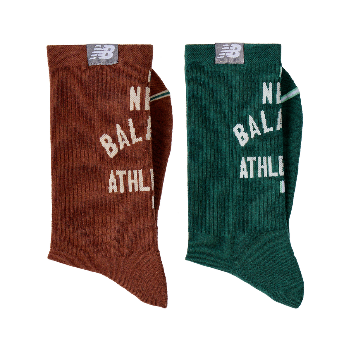 New Balance Lifestyle Midcalf Socks 2 Pack in MEHRFARBIG