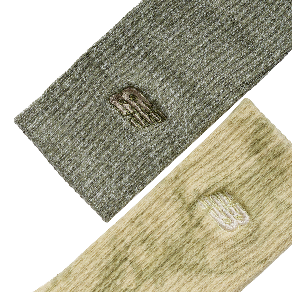 New Balance Lifestyle Tie Dye Midcalf Socks 2Pack in MEHRFARBIG