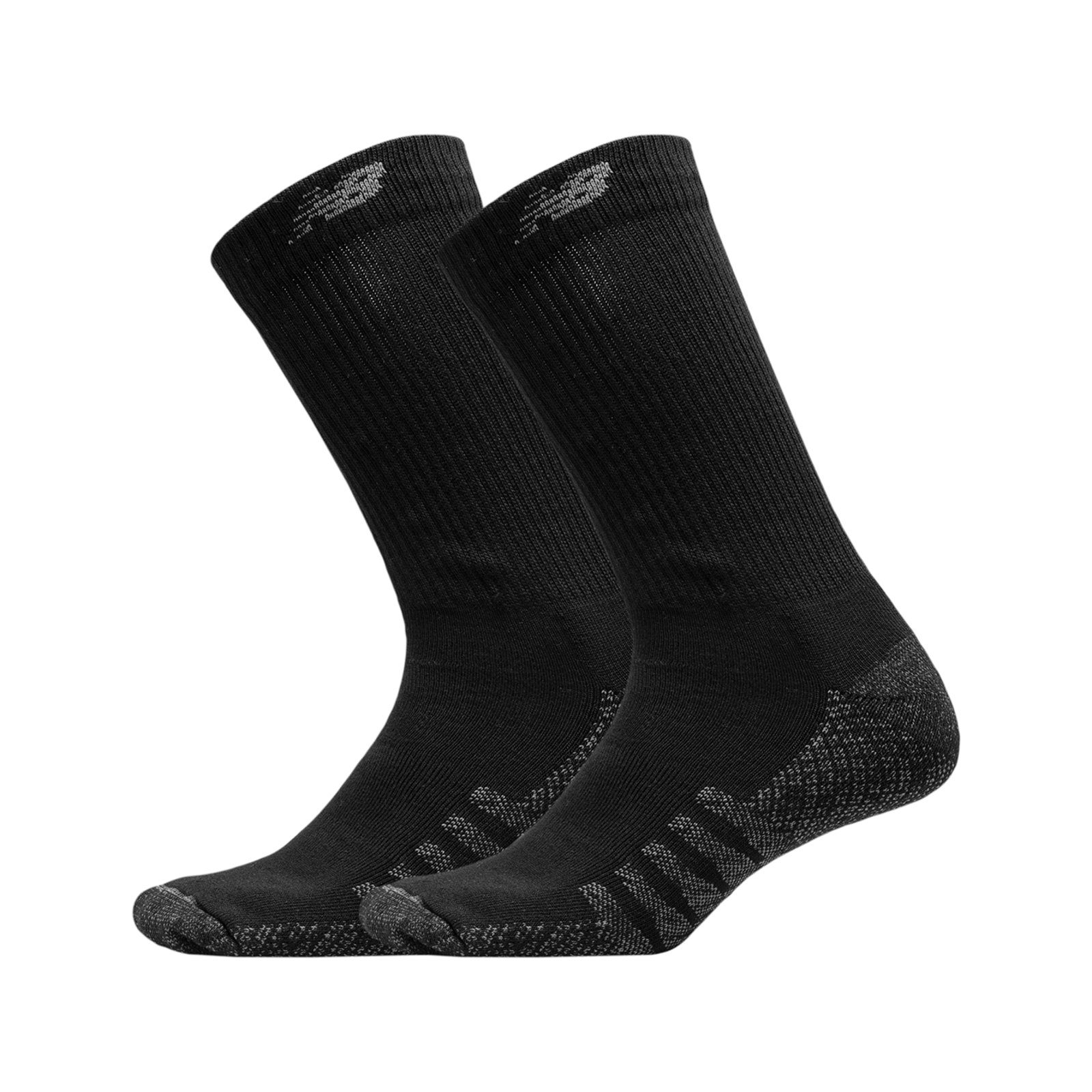 New Balance Coolmax Crew Socks 2 Pack in SCHWARZ