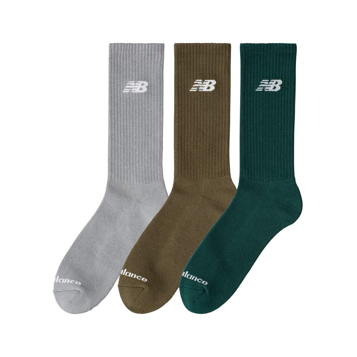 New Balance NB Everyday Crew 3 Pairs in MEHRFARBIG