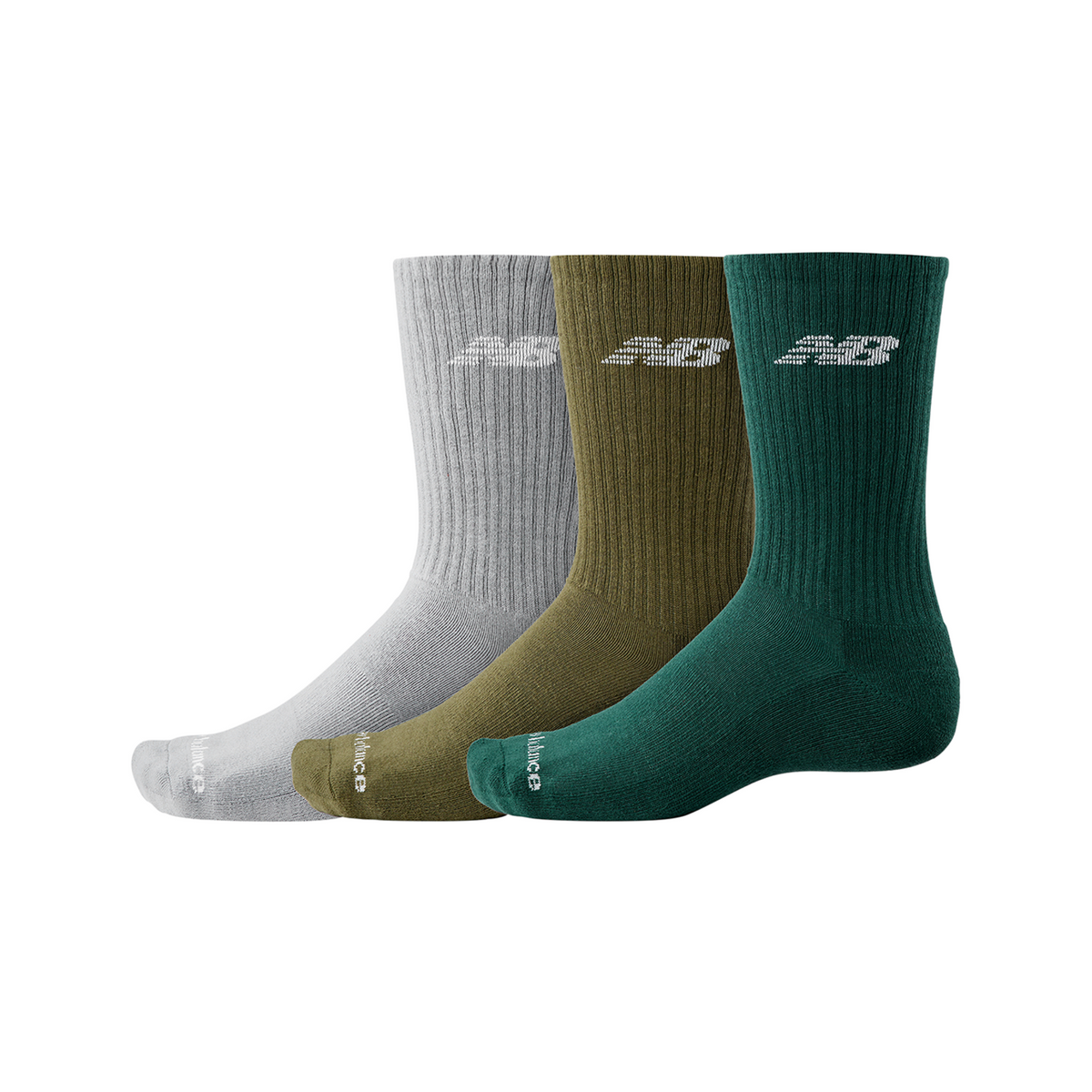 New Balance NB Everyday Crew 3 Pairs in MEHRFARBIG