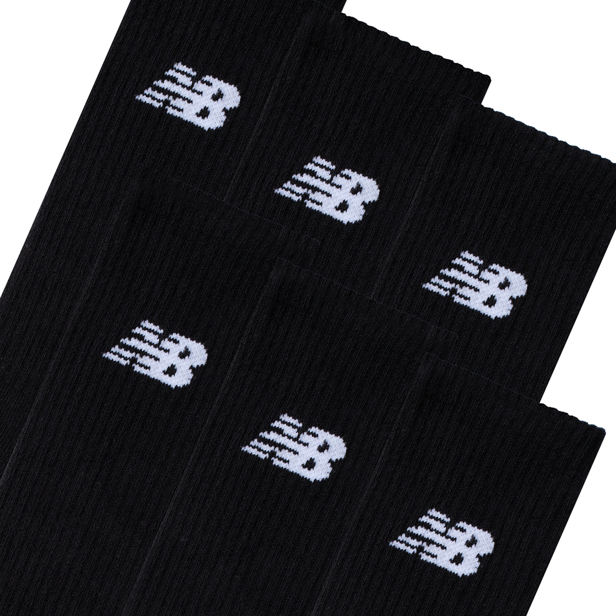 New Balance NB Everyday Crew 6 Pairs in SCHWARZ