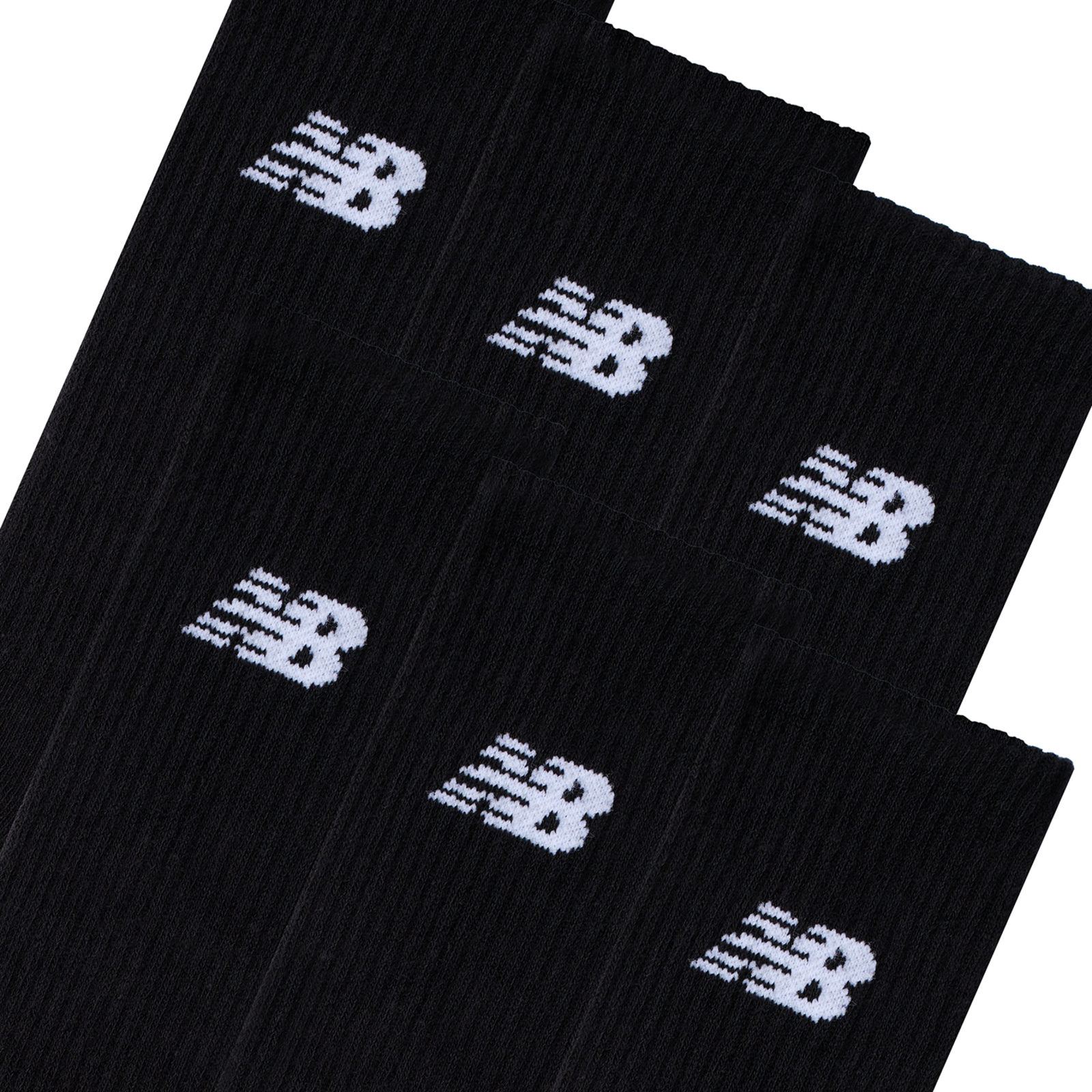 New Balance NB Everyday Crew 6 Pairs in SCHWARZ