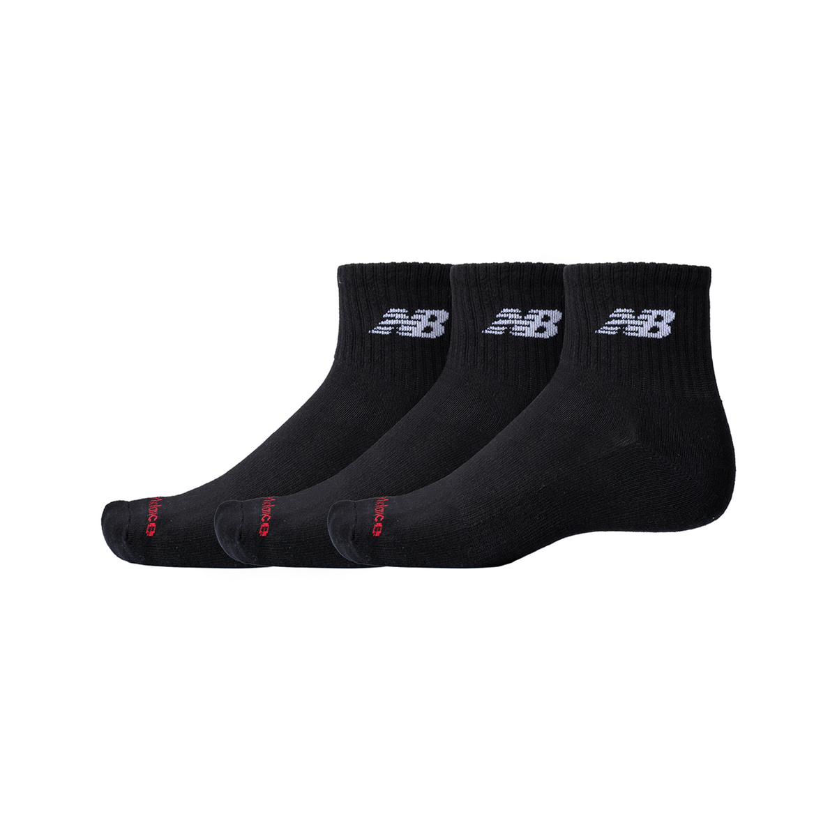 New Balance NB Everyday Ankle 3 Pairs in SCHWARZ