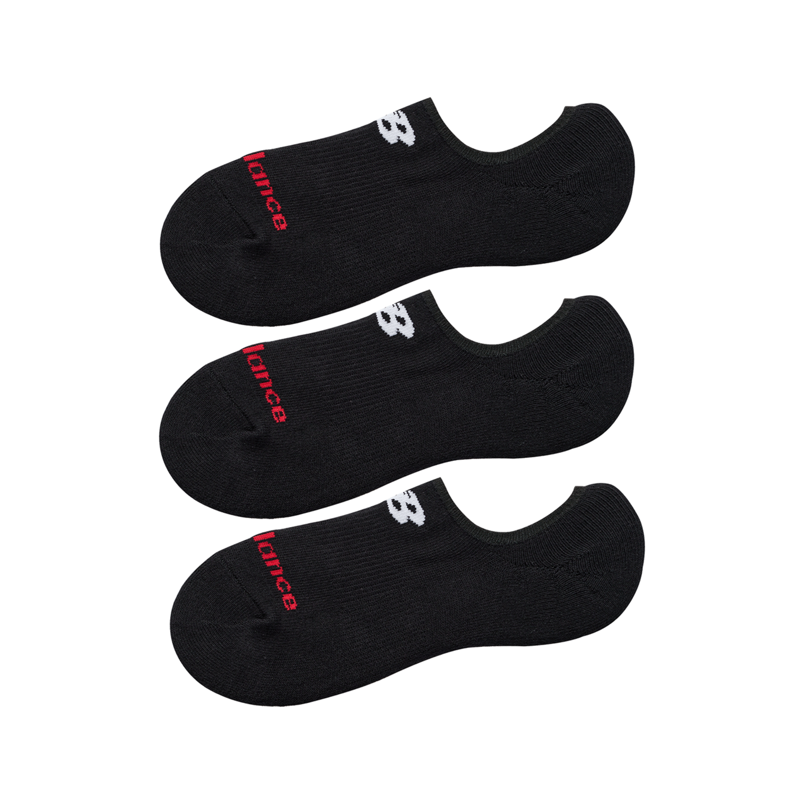 New Balance NB Everyday Ultra Low No Show 3 Pairs in SCHWARZ