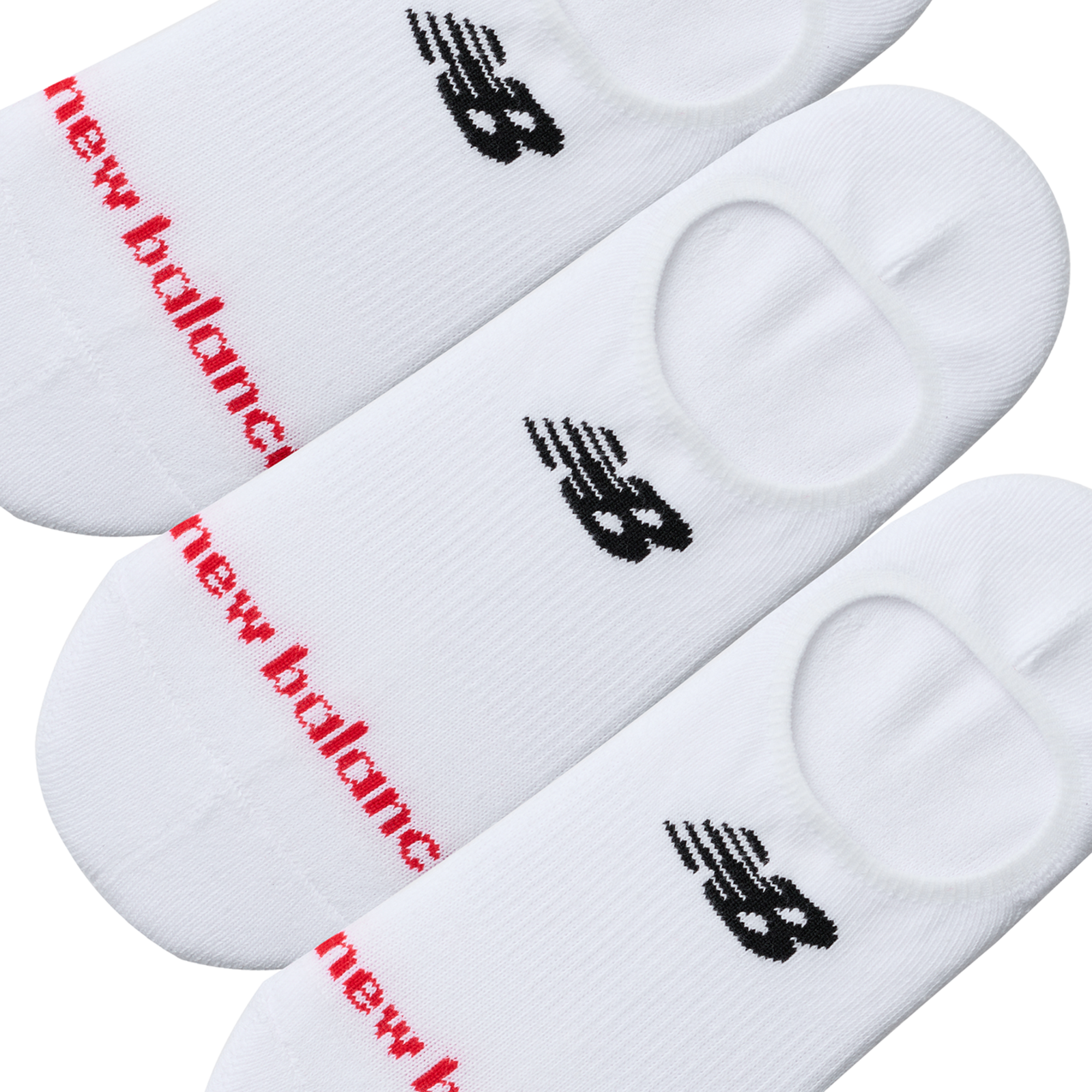 New Balance NB Everyday Ultra Low No Show 3 Pairs in WEISS