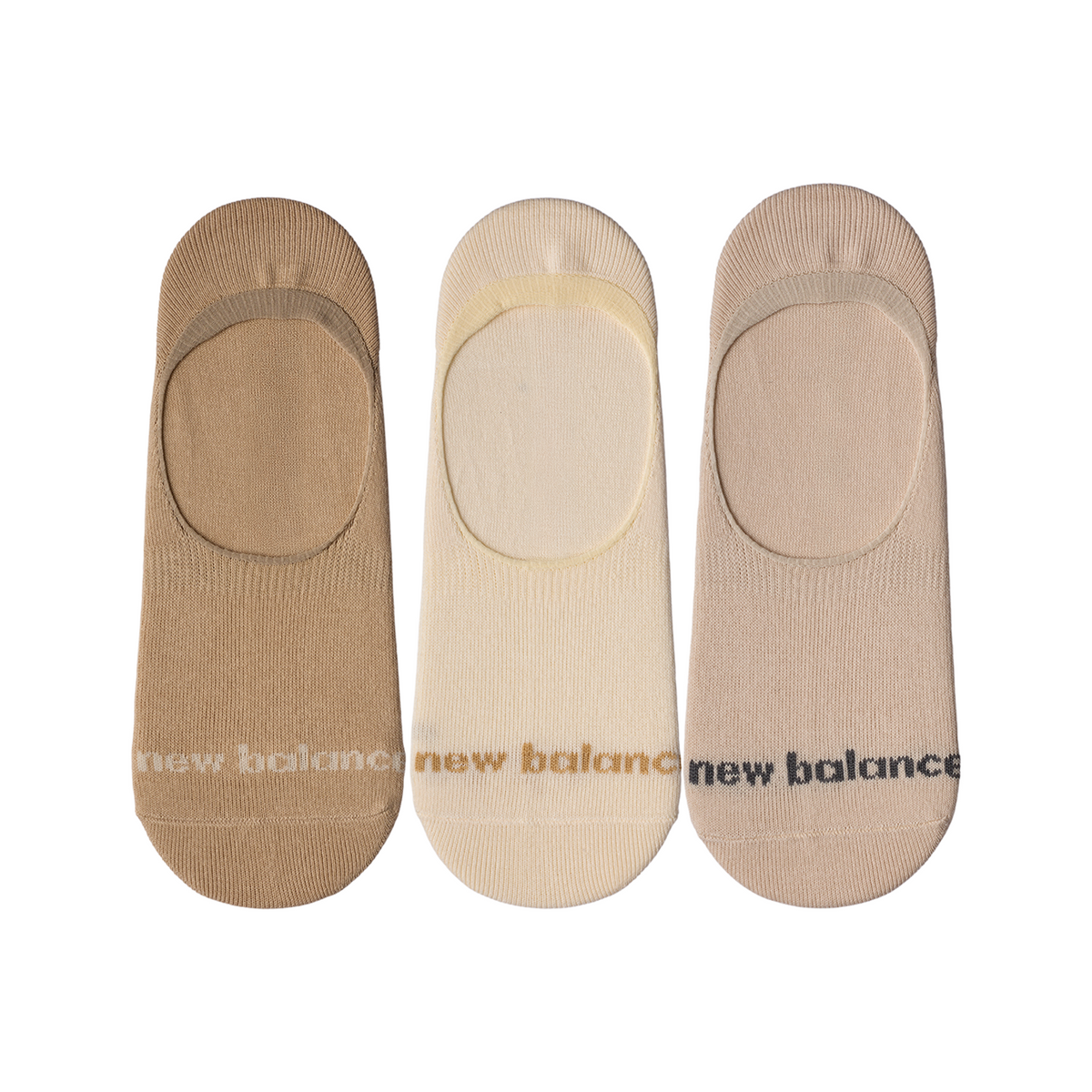 New Balance NB Everyday Liner 3 Pairs in BEIGE