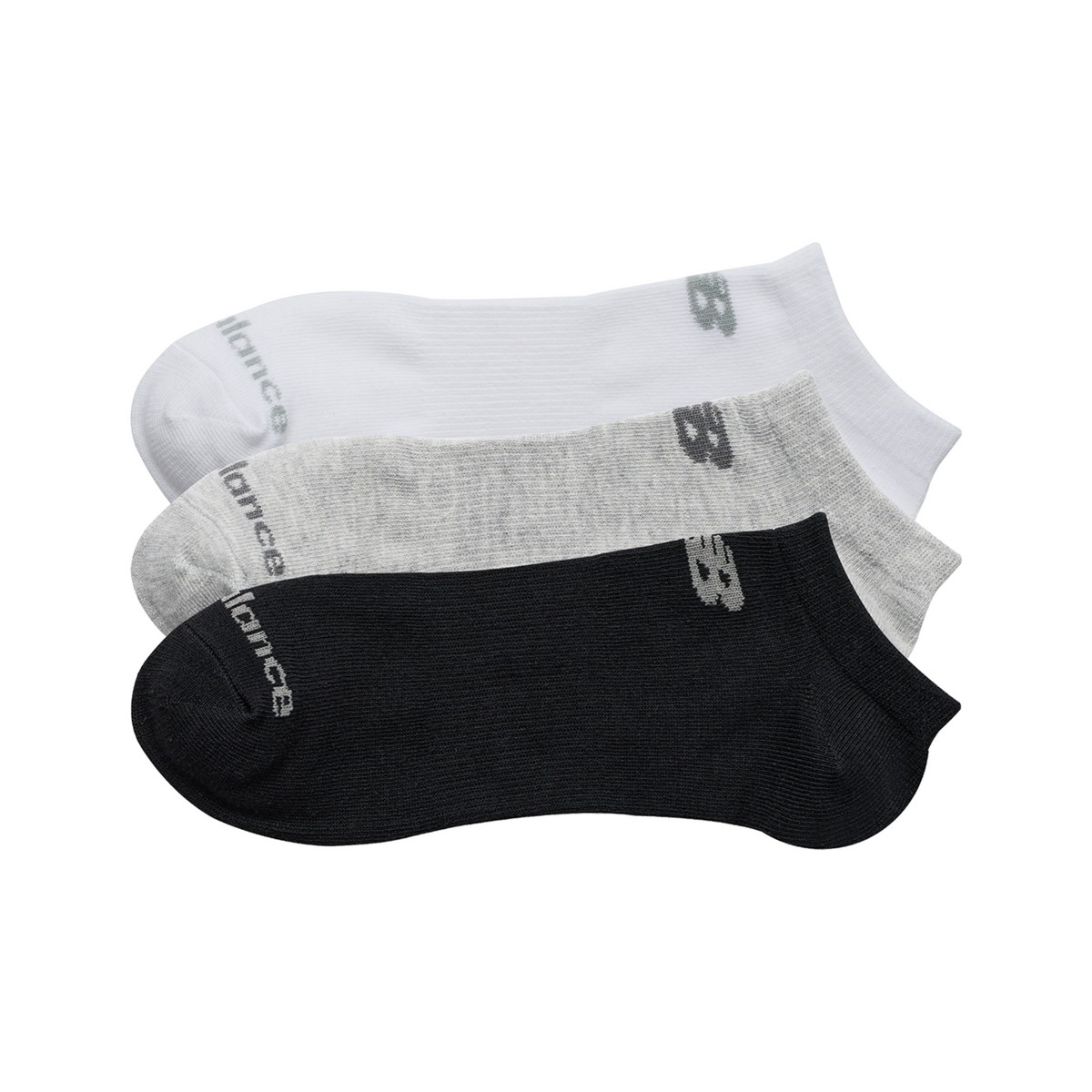 New Balance Performance Basic No Show 3 Pack in MEHRFARBIG