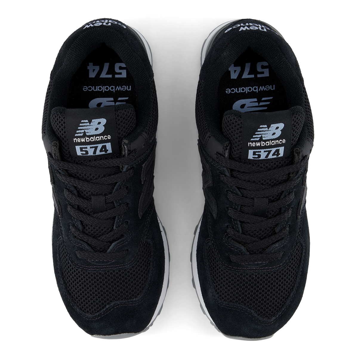 New Balance 574 Elevated Core in SCHWARZ