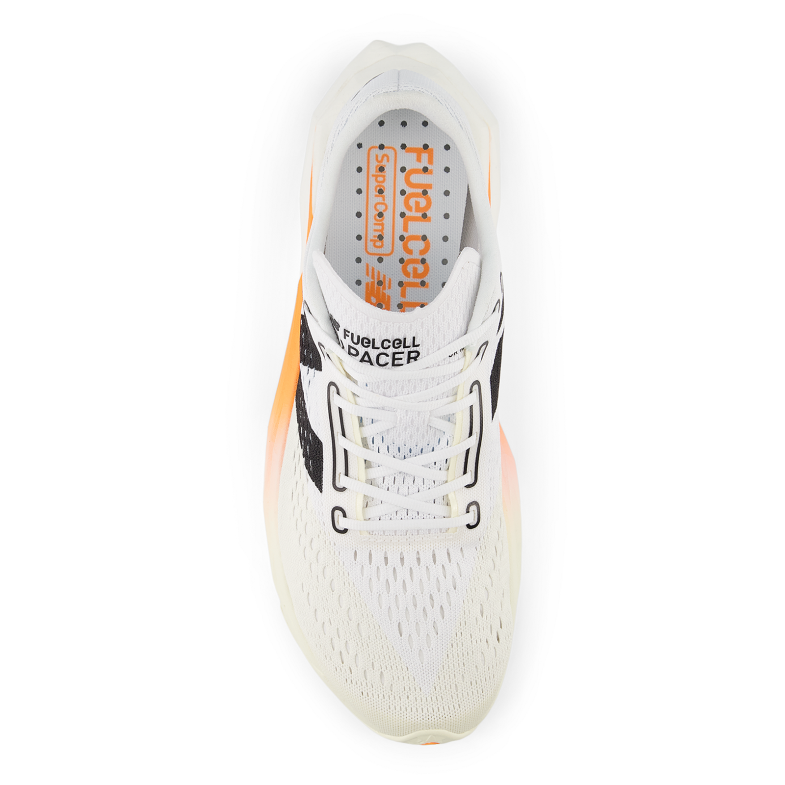 New Balance M SuperComp Pacer v2 Wettkampfschuhe in WEISS