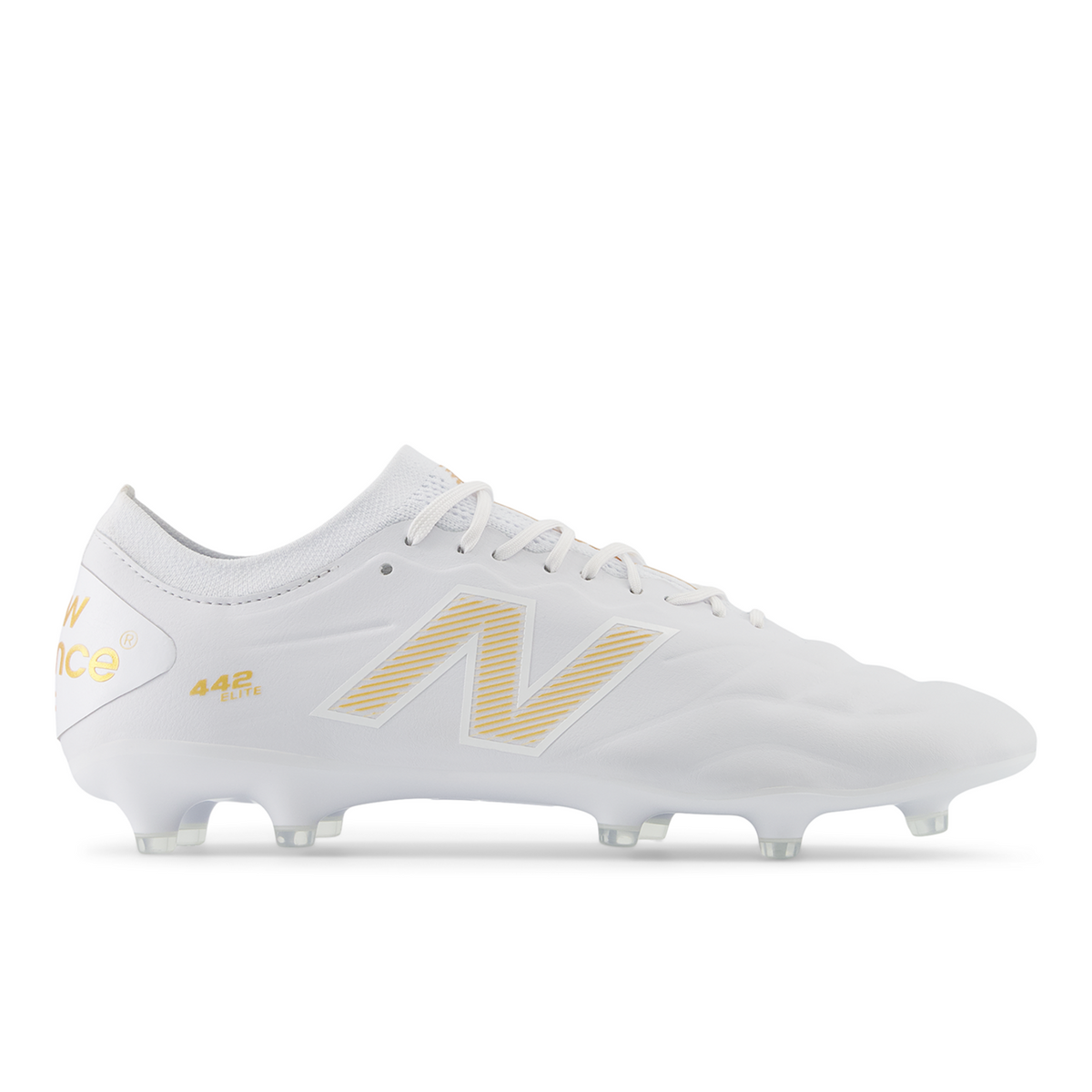 New Balance M 442 Elite FG Core Nockenschuhe in WEISS
