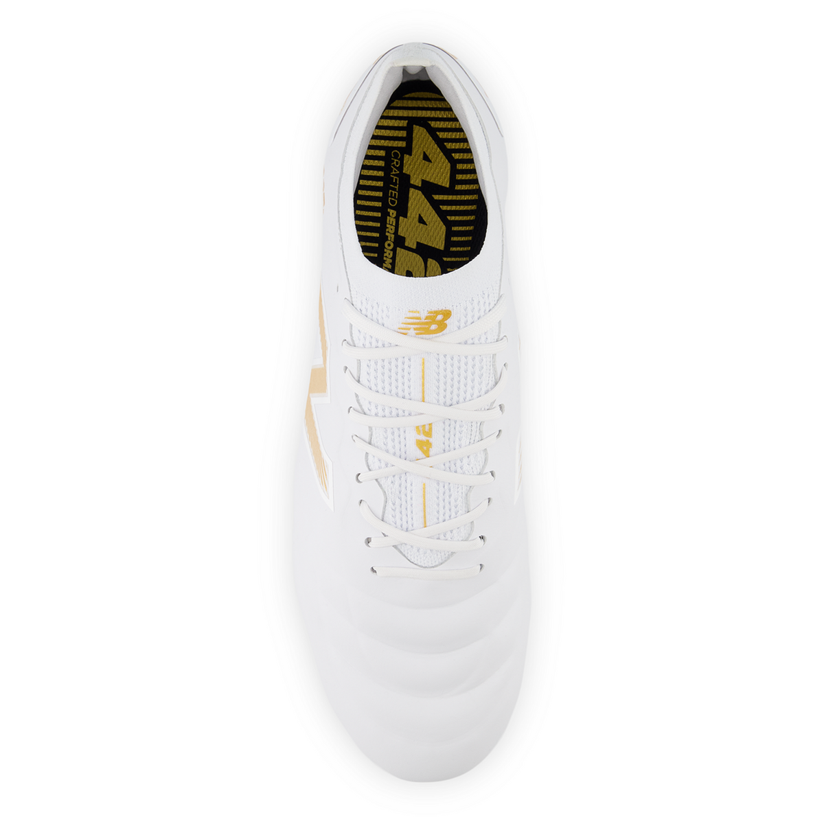 New Balance M 442 Elite FG Core Nockenschuhe in WEISS