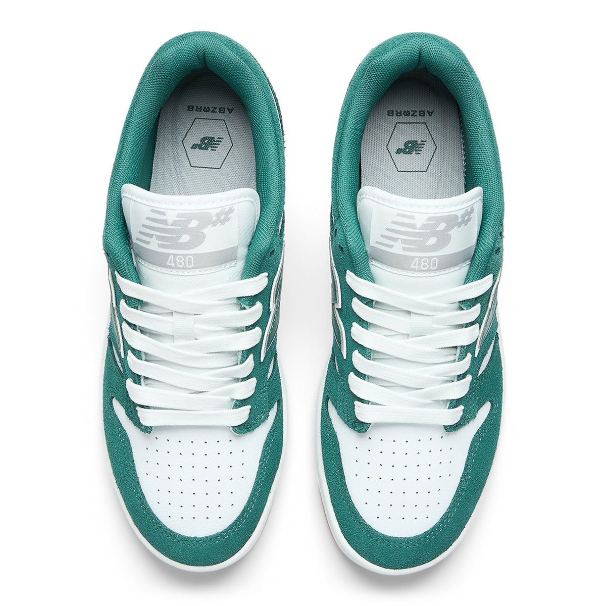New Balance U Numeric 480 Skateboardschuhe in GRÜN