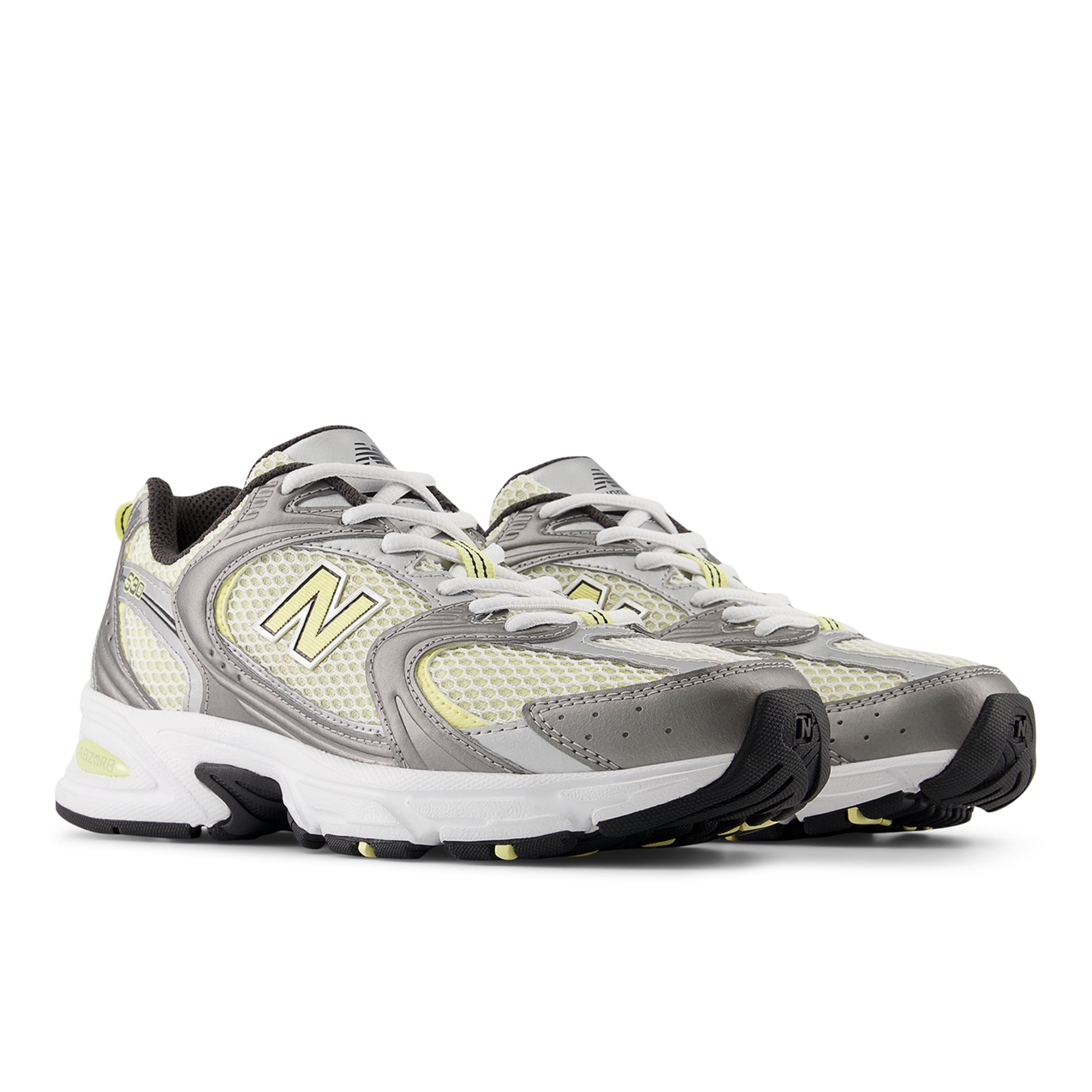 New Balance U 530 Metallic Freizeitschuhe in GRAU