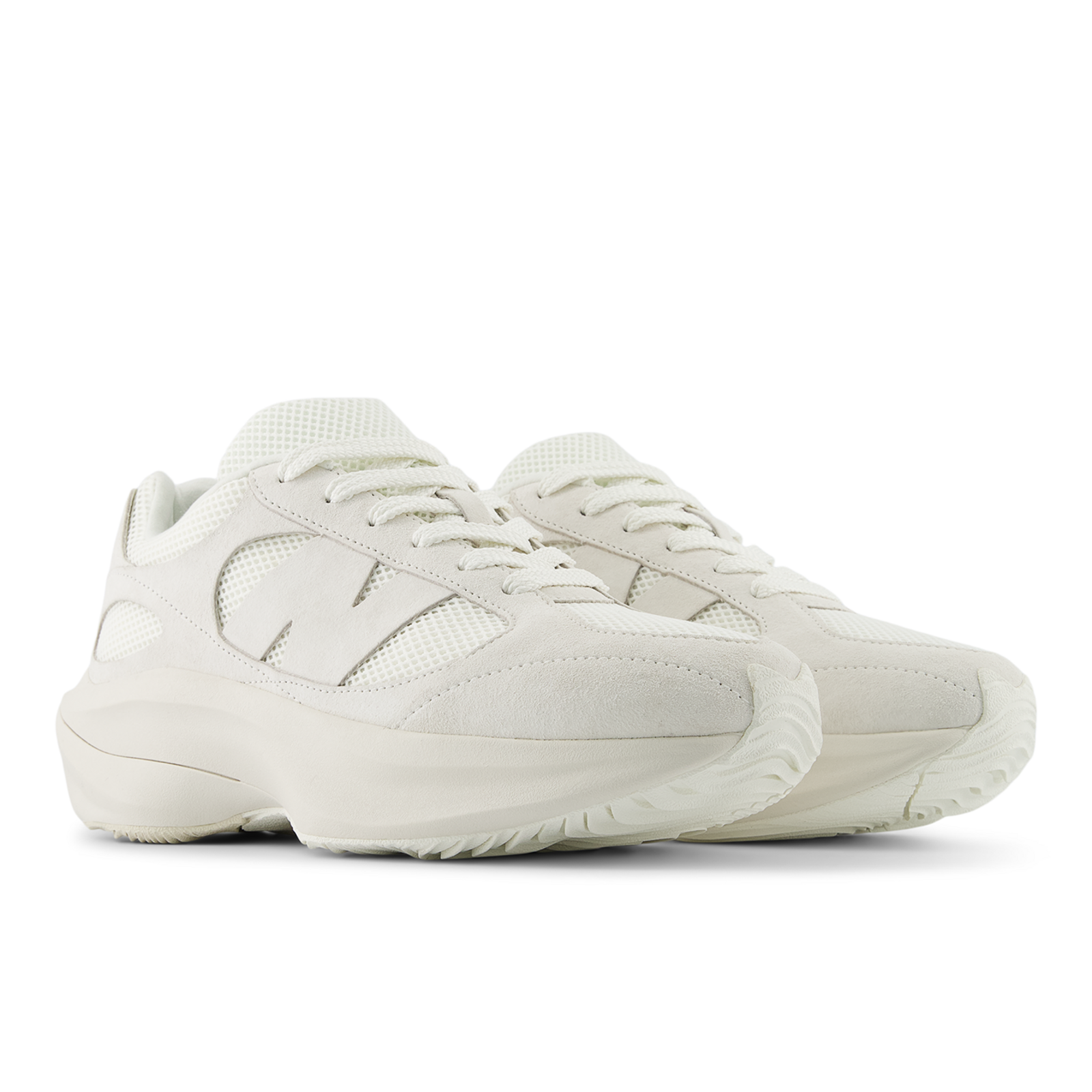 New Balance U Warped Runner Premium Freizeitschuhe in WEISS