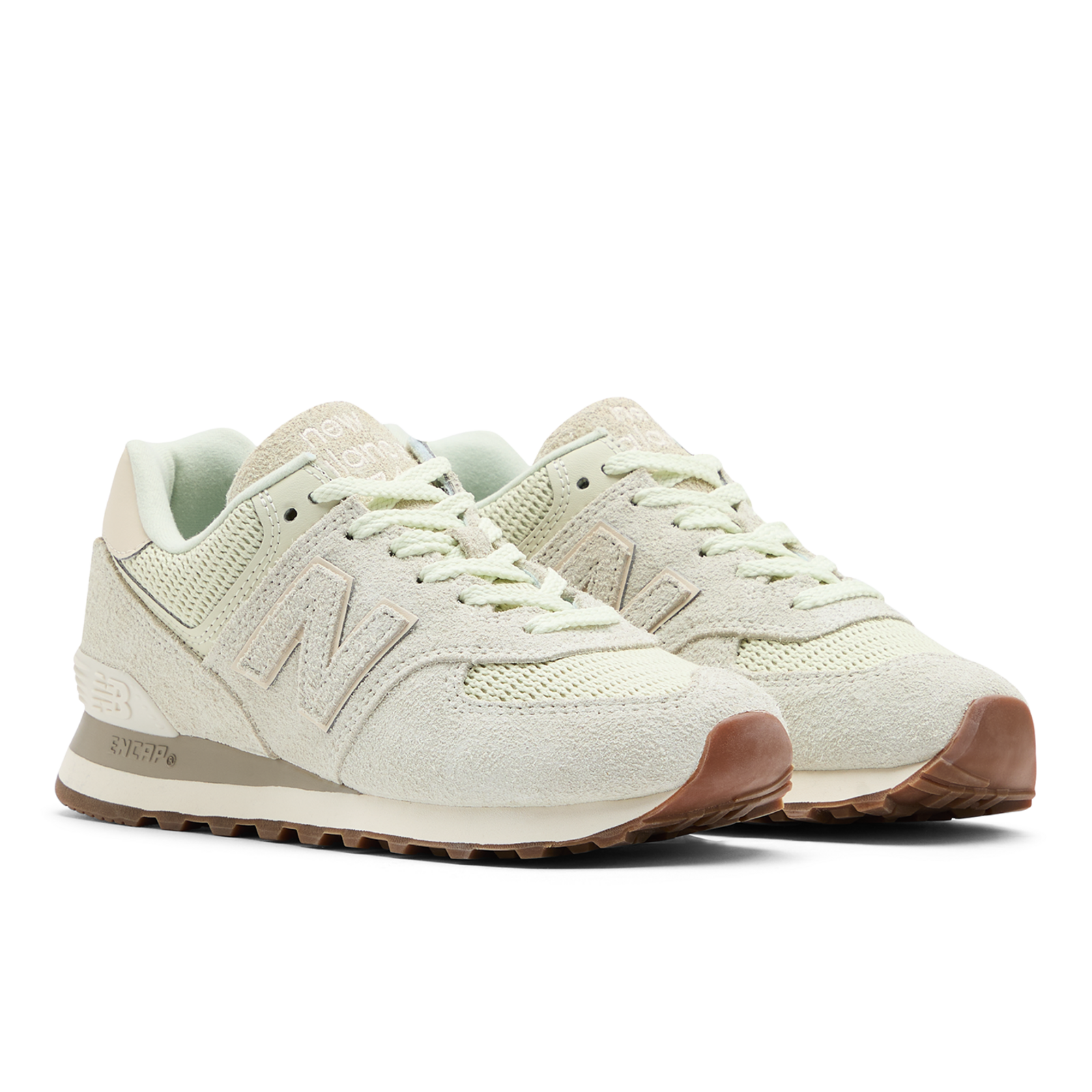 New Balance W 574 Light Feather Freizeitschuhe in BEIGE