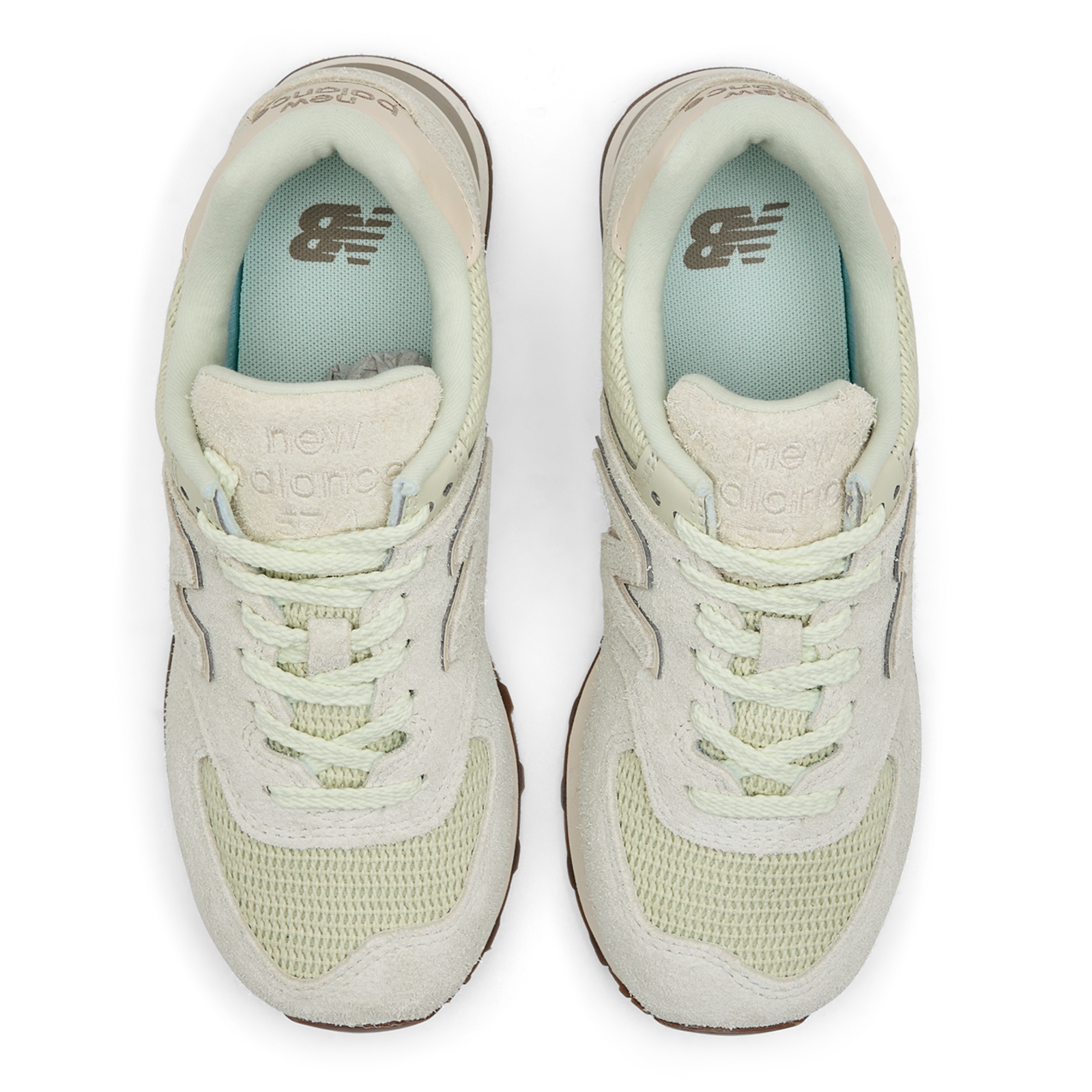 New Balance W 574 Light Feather Freizeitschuhe in BEIGE
