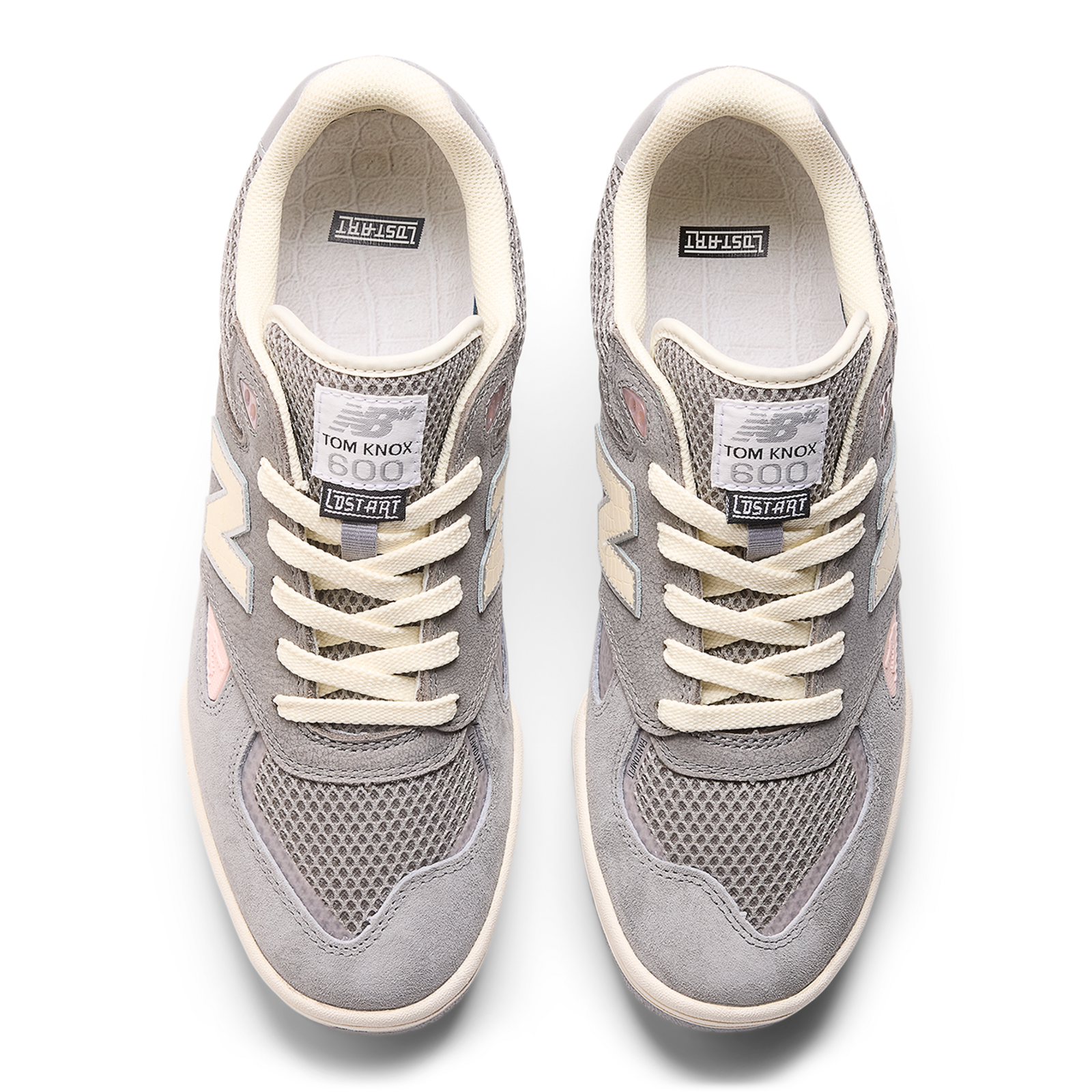 New Balance M Numeric 600 Lost Art Skateboardschuhe in GRAU