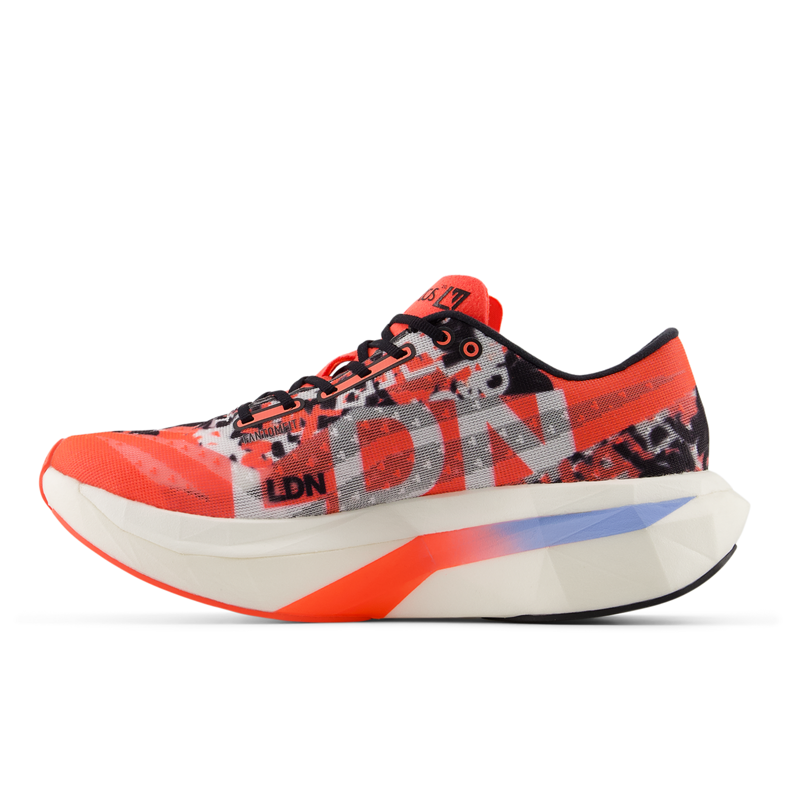 New Balance W SuperComp Elite v4 London Marathon Laufschuhe in ROT