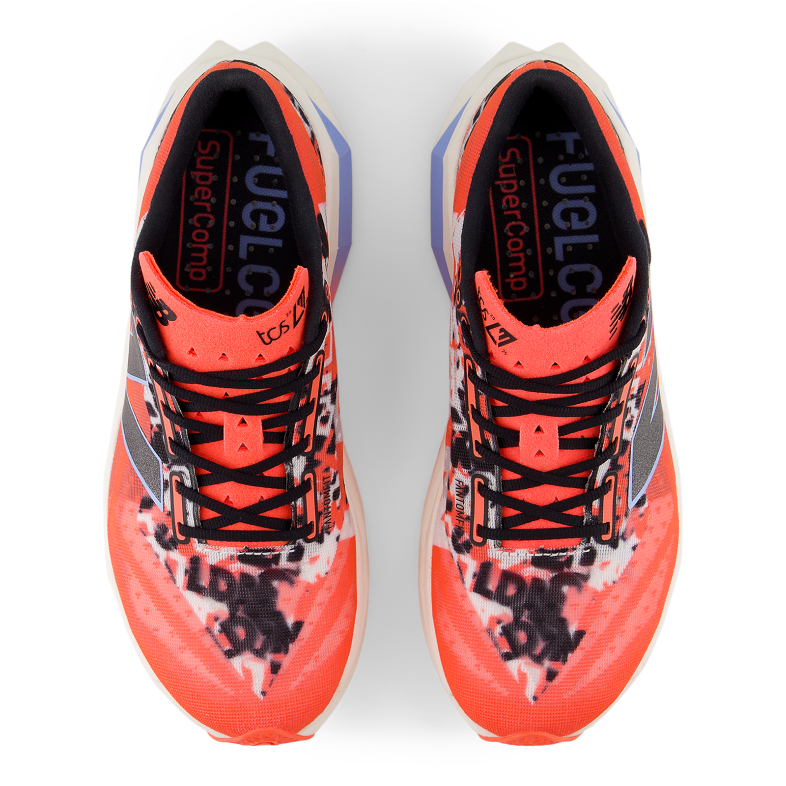 New Balance W SuperComp Elite v4 London Marathon Laufschuhe in ROT