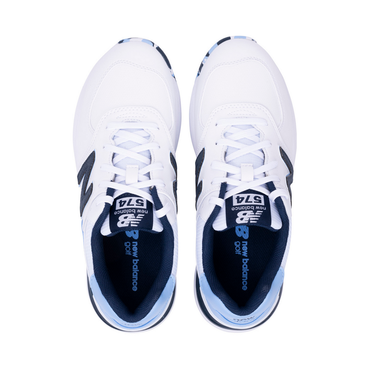 New Balance W 574 Golf Golfschuhe ohne Spikes in WEISS