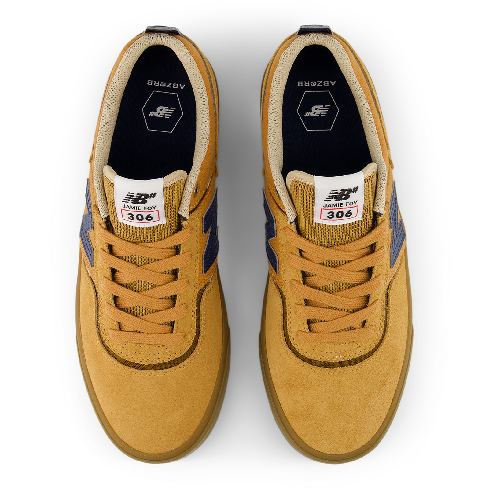 New Balance M Numeric 306 Jamie Foy Skateboardschuhe in BRAUN