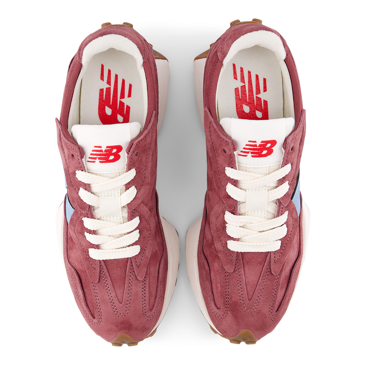 New Balance U 327 Fearlessly Premium Freizeitschuhe in ROT