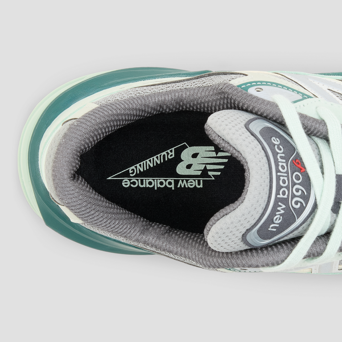 New Balance U 990 v6 Made in USA Community Freizeitschuhe in GRÜN