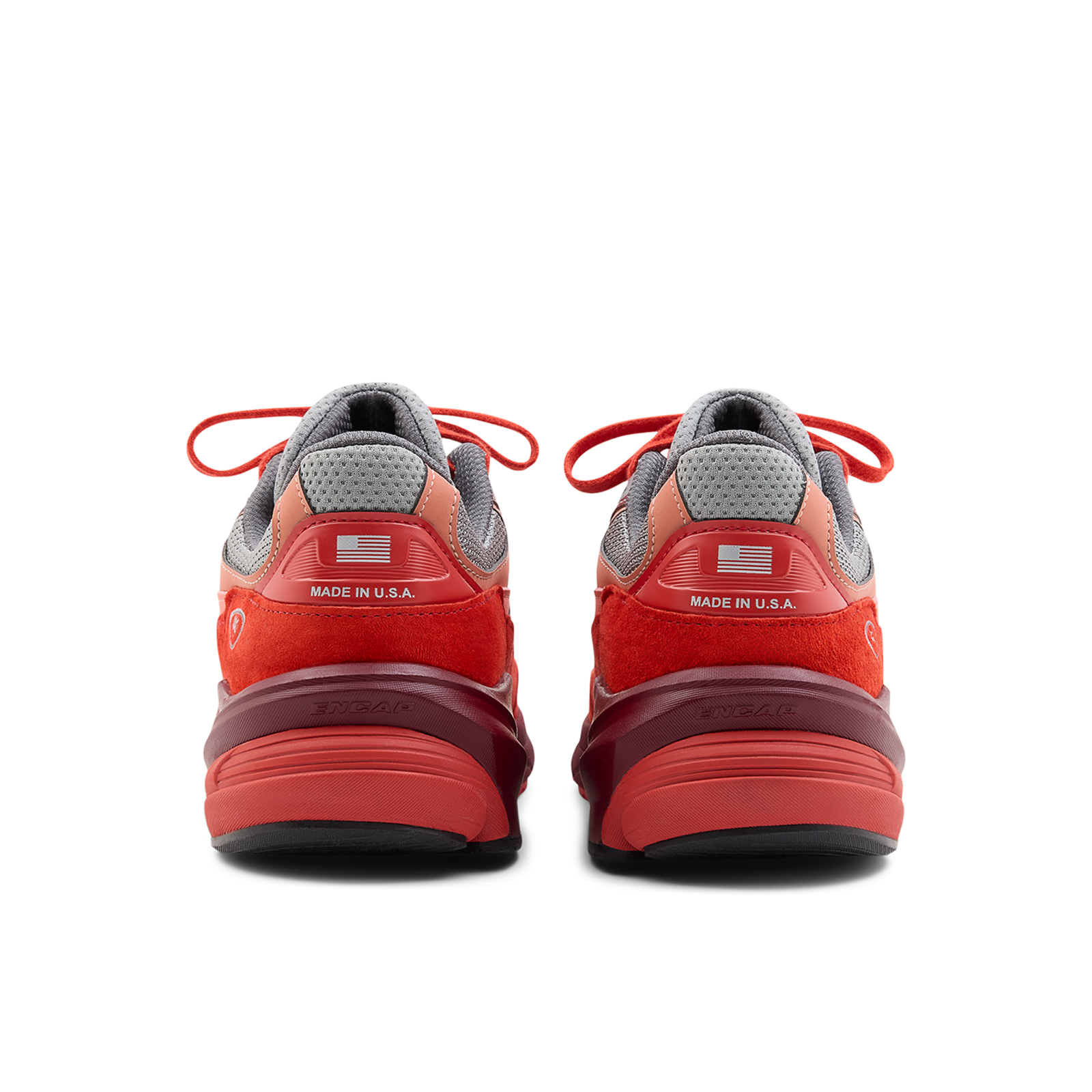 New Balance U 990 v6 Made in USA Community Freizeitschuhe in ROT