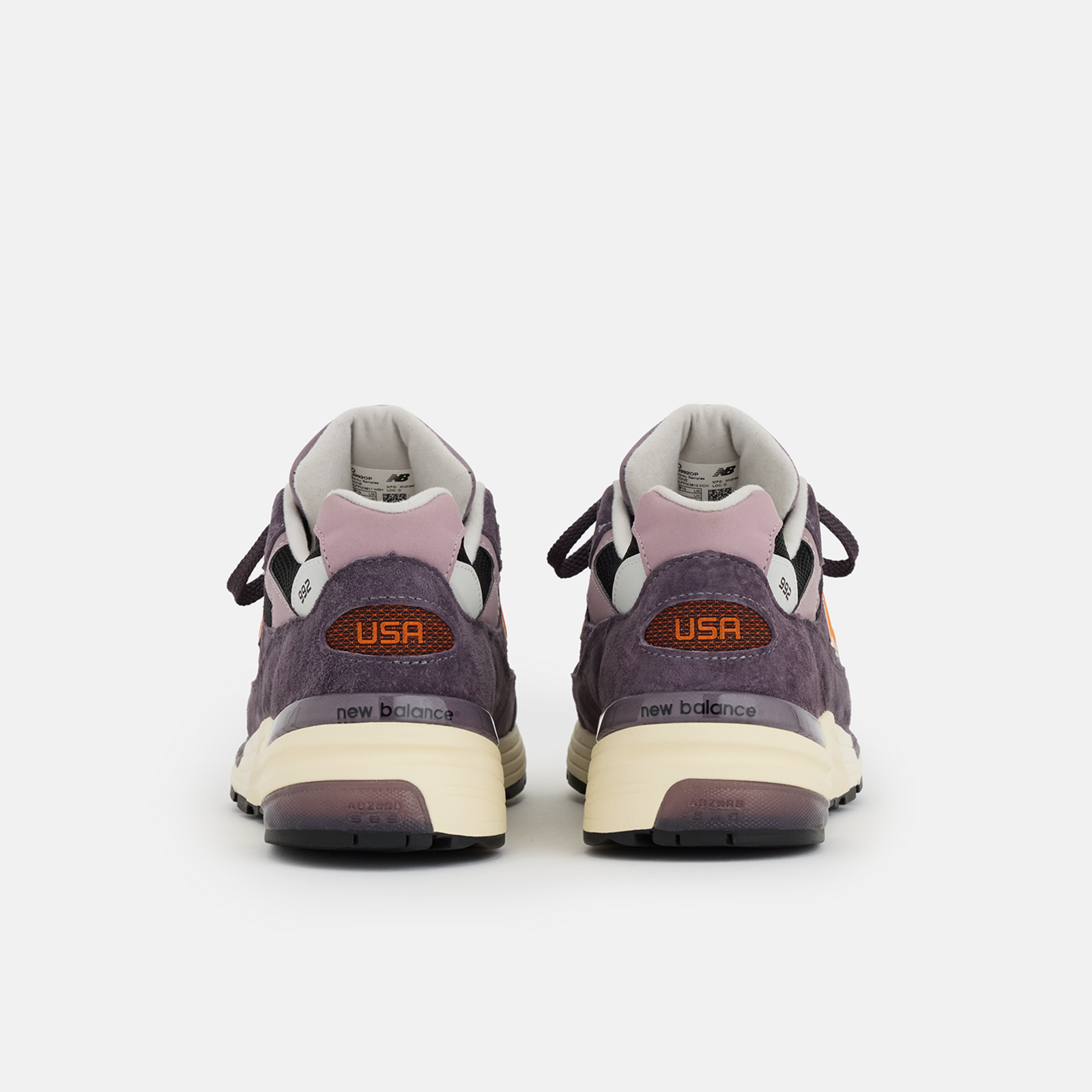 New Balance M 992 Made in USA Freizeitschuhe in VIOLETT