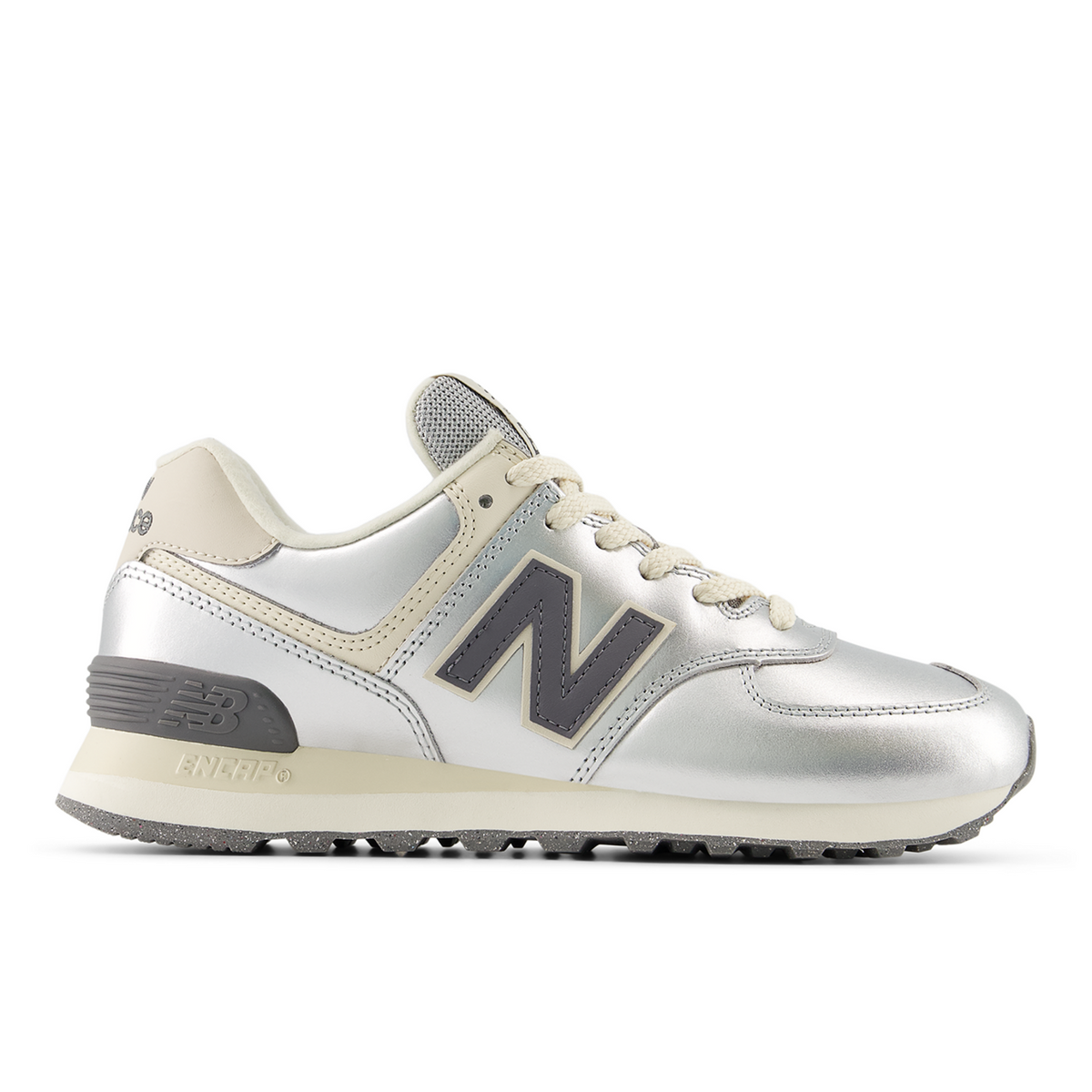 New Balance W 574 Metallics in GRAU