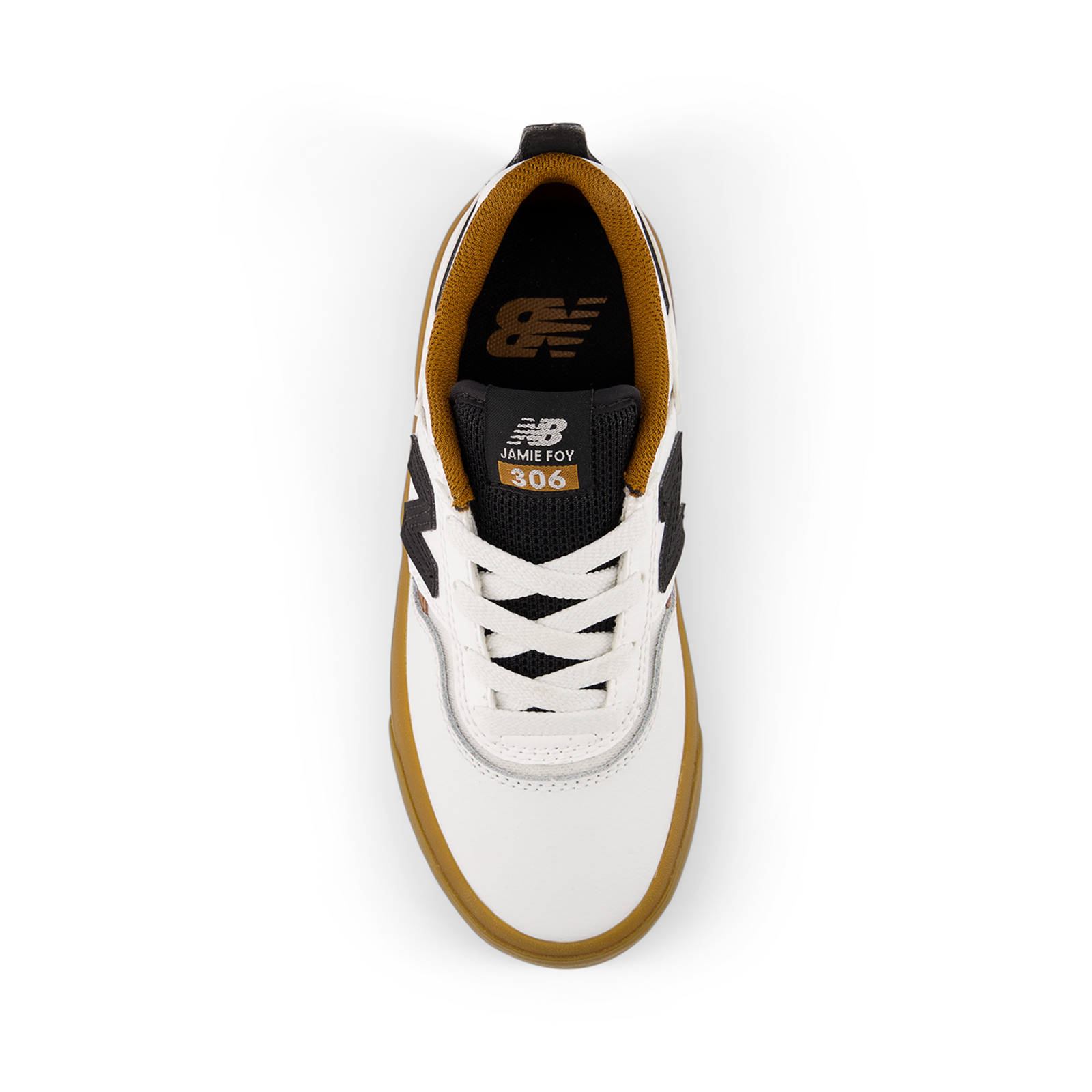New Balance Y Numeric 306 Kids Skateboardschuhe in WEISS