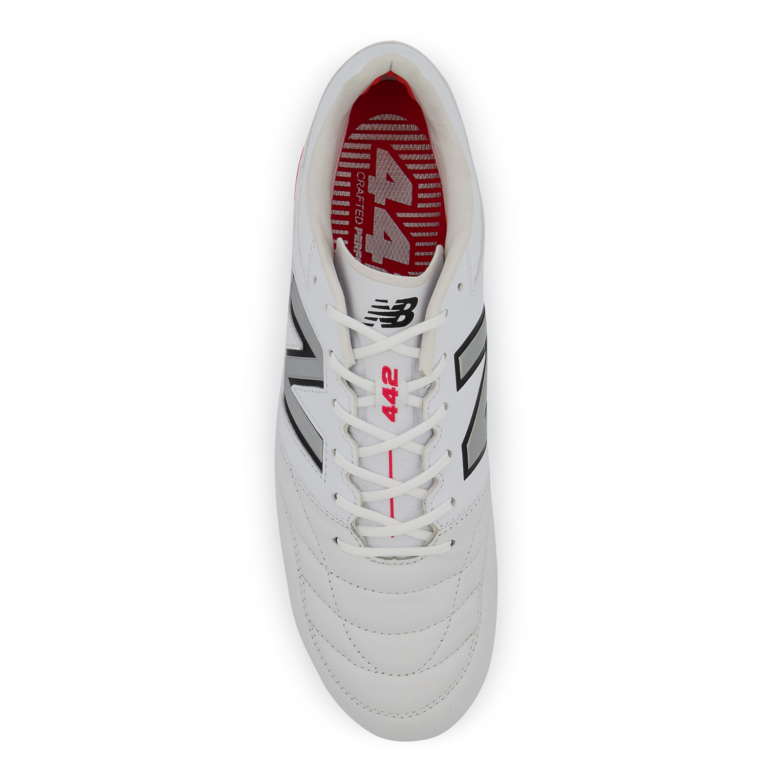 New Balance M 442 Pro FG v2 Nockenschuhe in WEISS